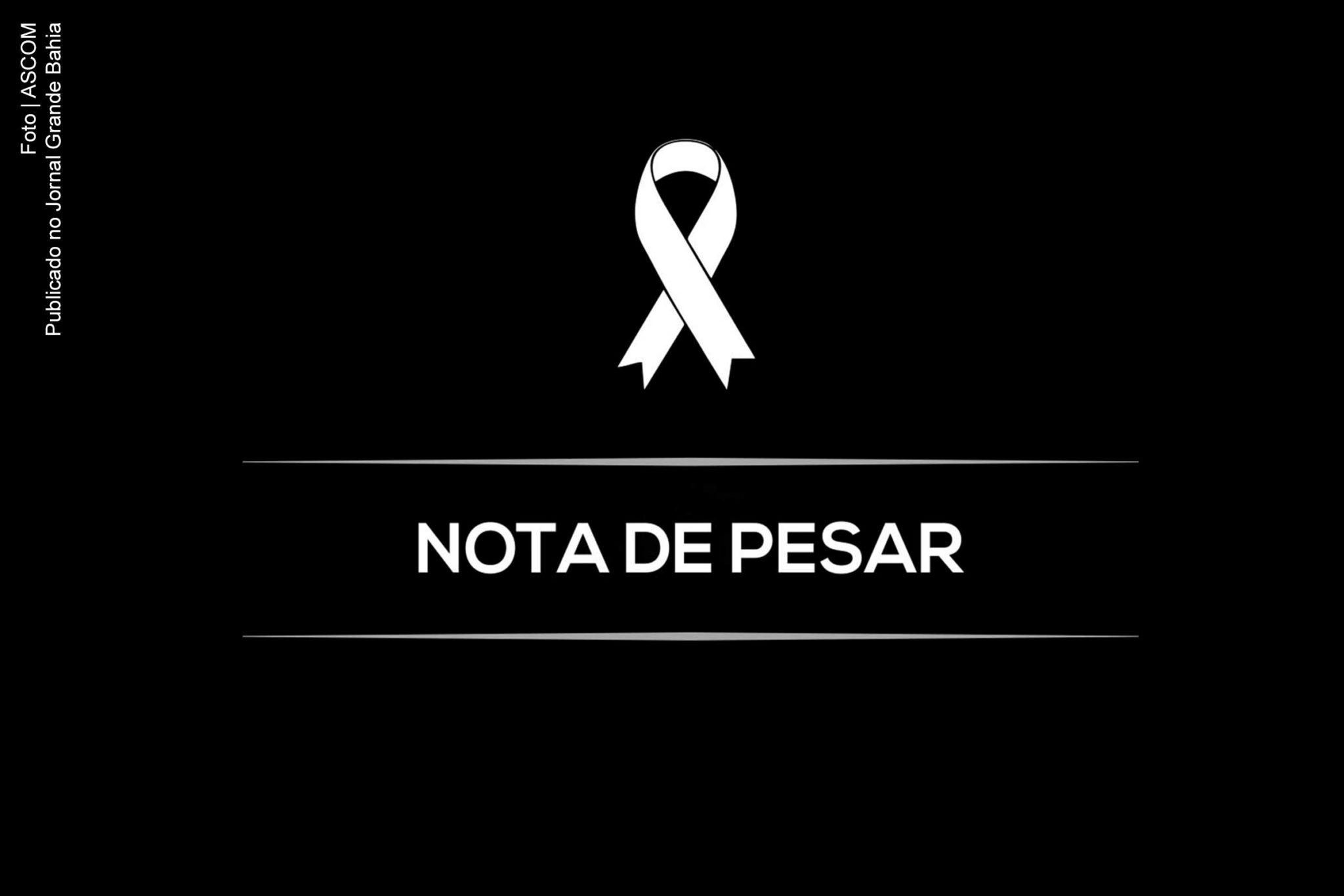 Nota de Pesar.
