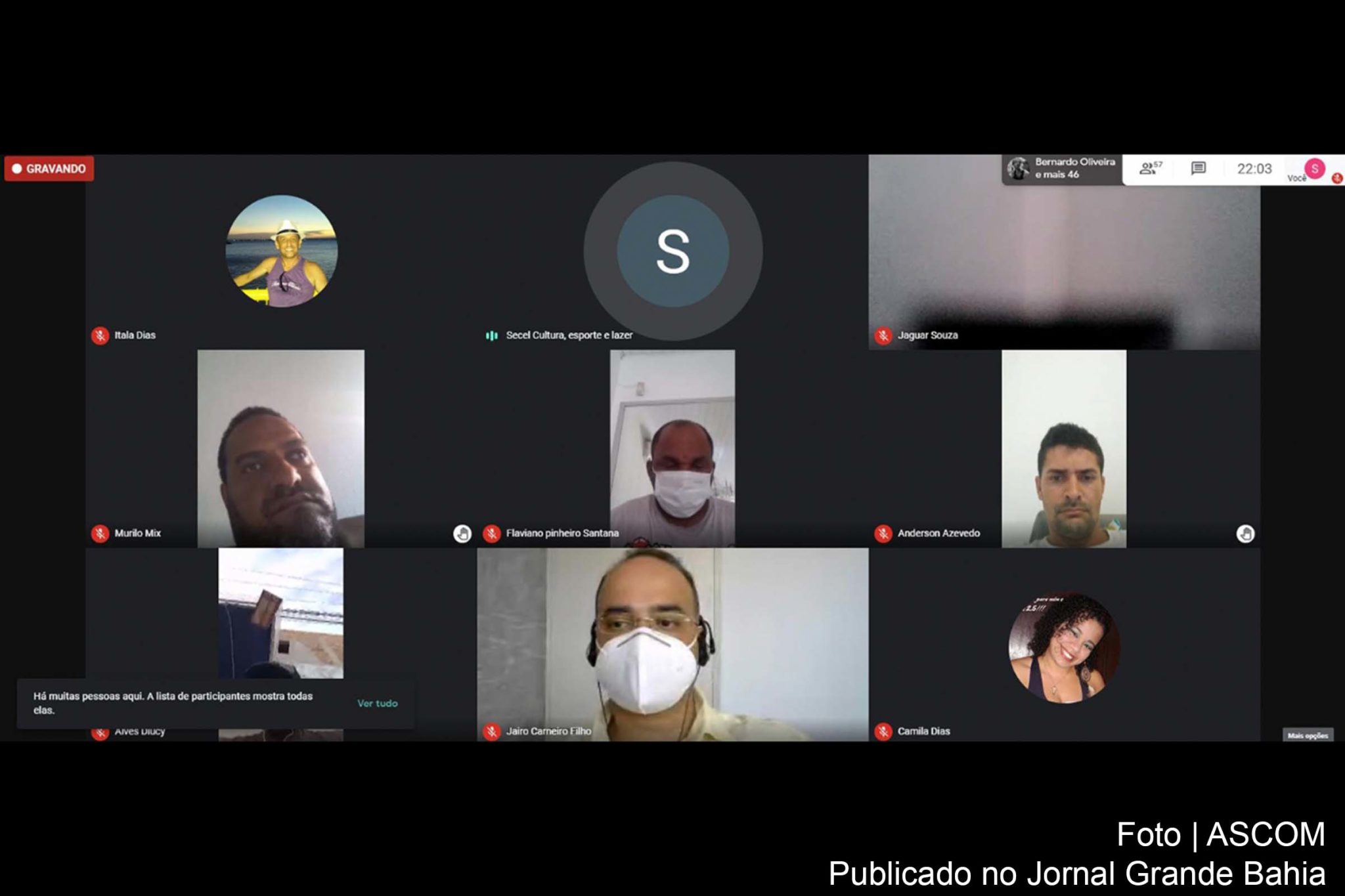 Primeira reunião do Grupo de Trabalho (GT) discute sobre Conselho Municipal da Cultura de Feira de Santana.