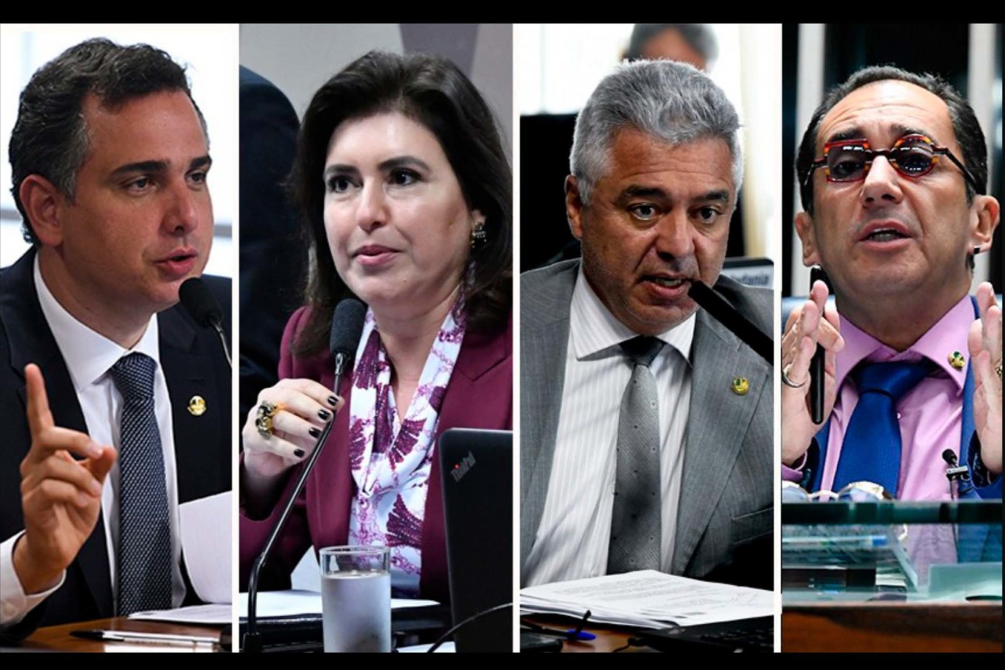 Quatro senadores disputam presidência em fevereiro de 2021