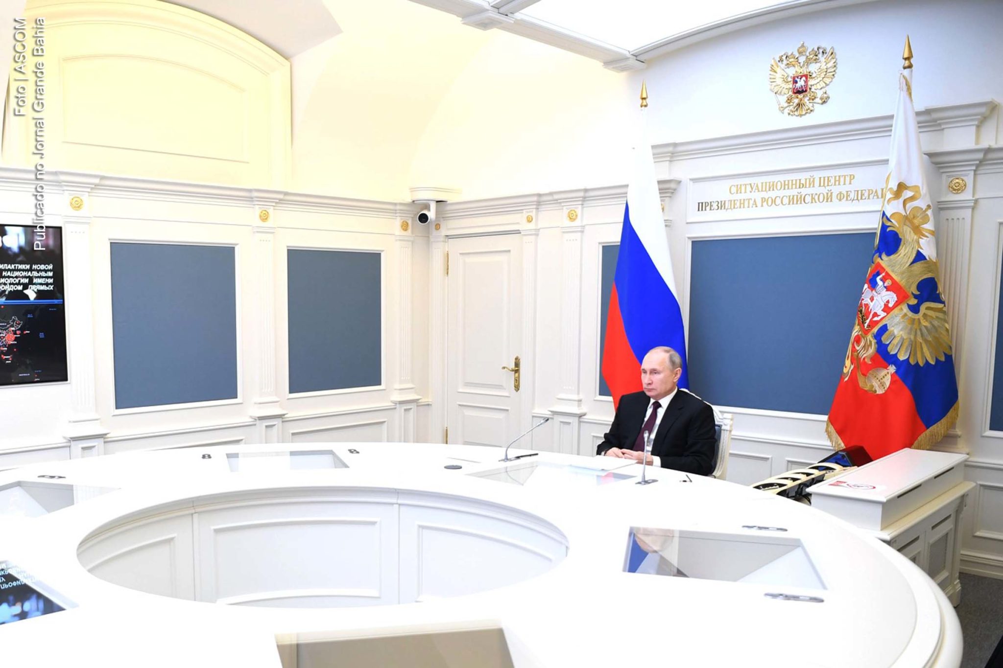 Vladimir Putin, presidente da Rússia.
