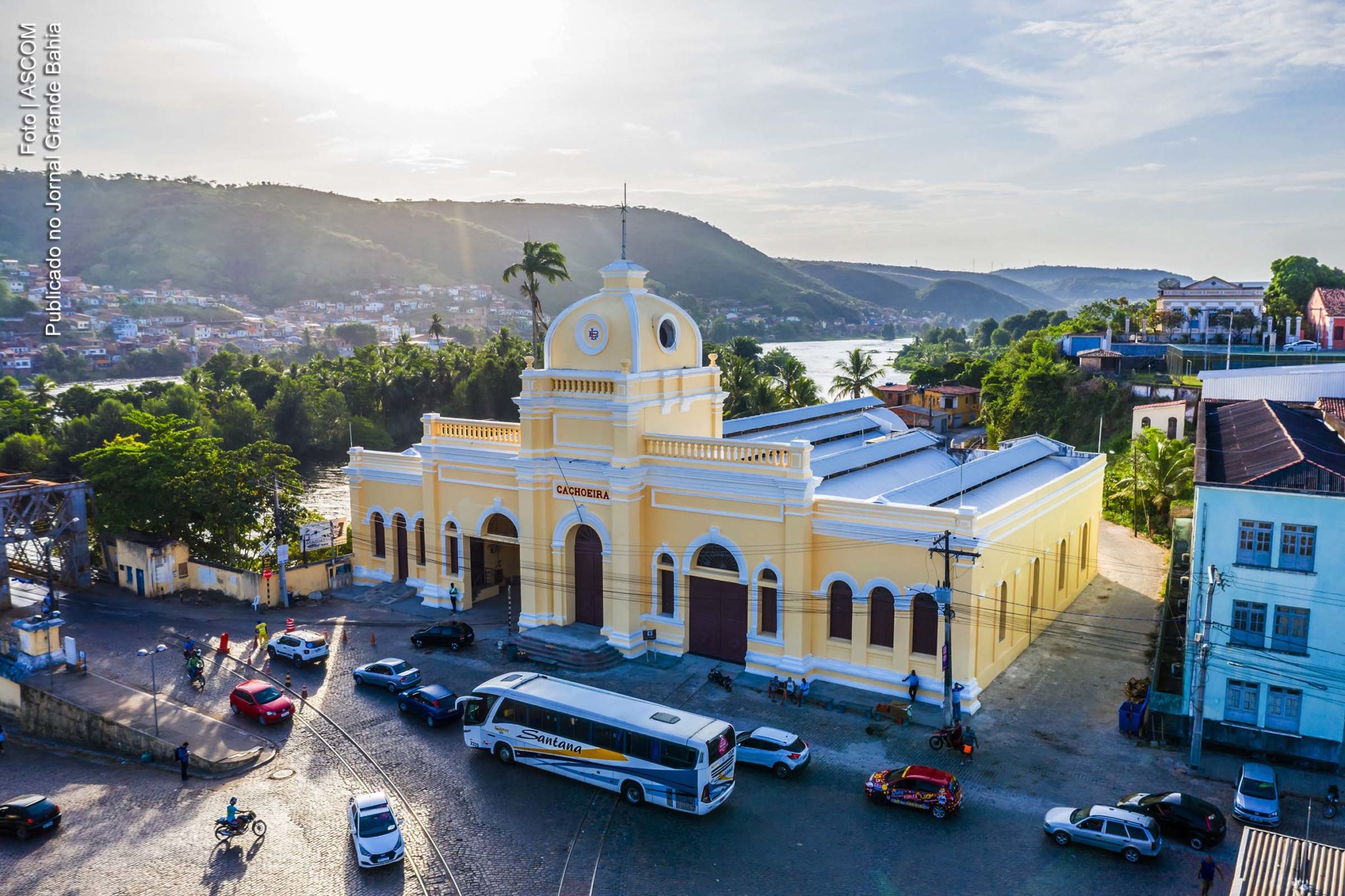 Estação Ferroviária de Cachoeira.