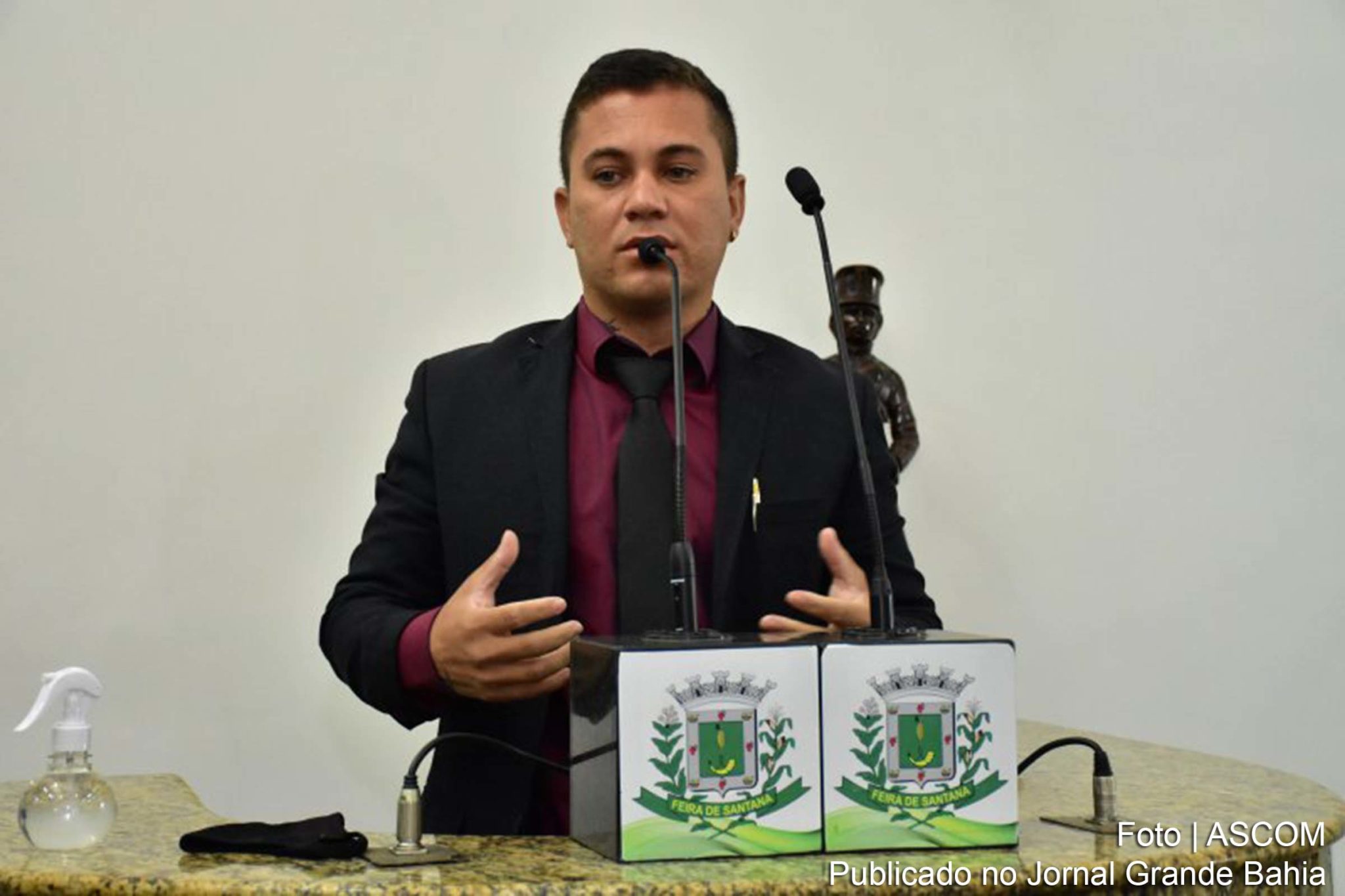Flavio Arruda (Galeguinho): vejo crianças próximas a esgotos a céu aberto em bairros feirenses, o que também se torna uma questão de saúde pública.