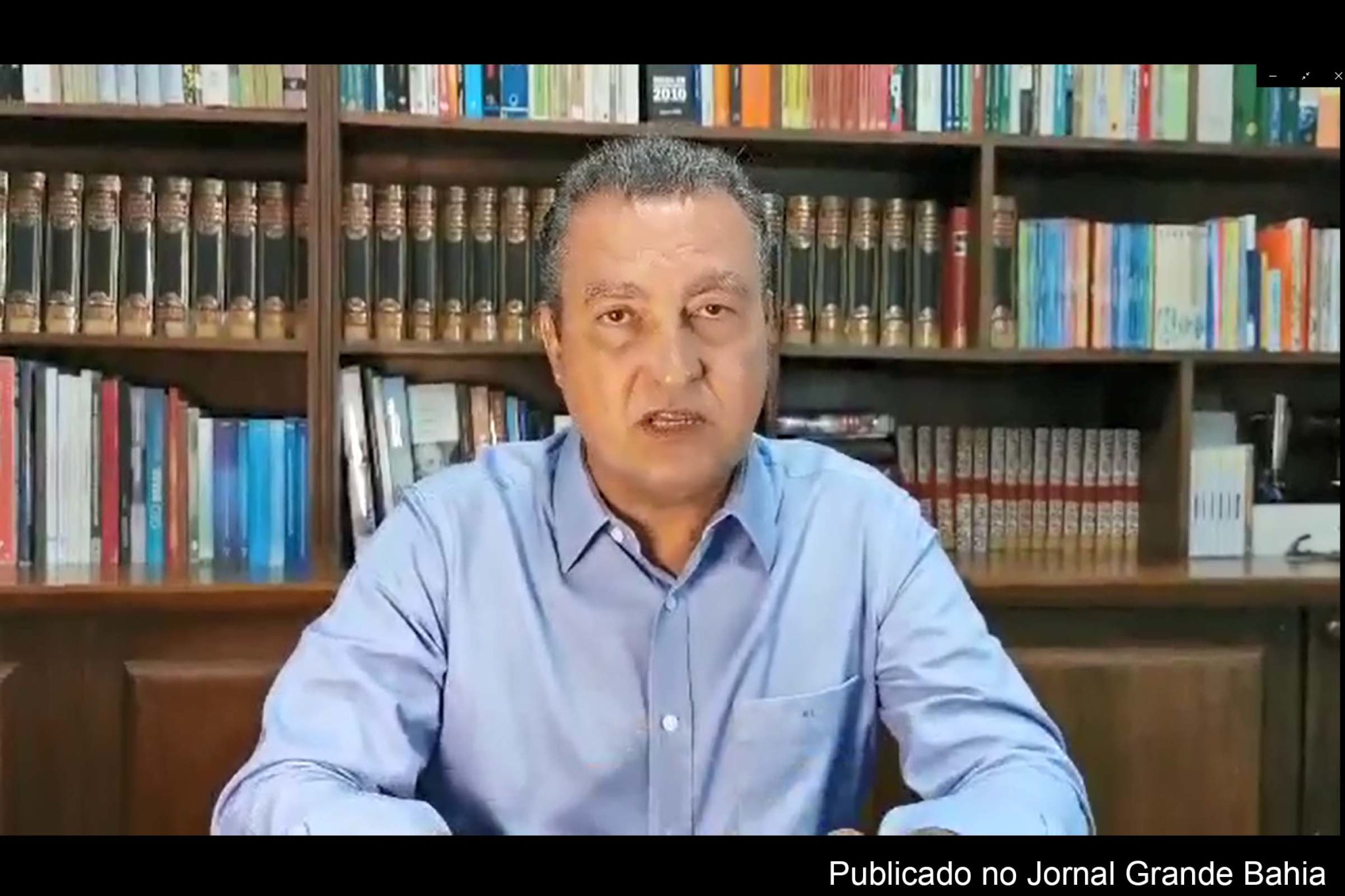 Governador Rui Costa diz que a situação de pacientes com a Covid-19 é grave, porque os leitos de UTI estão praticamente esgotados, tanto na rede pública como privada.