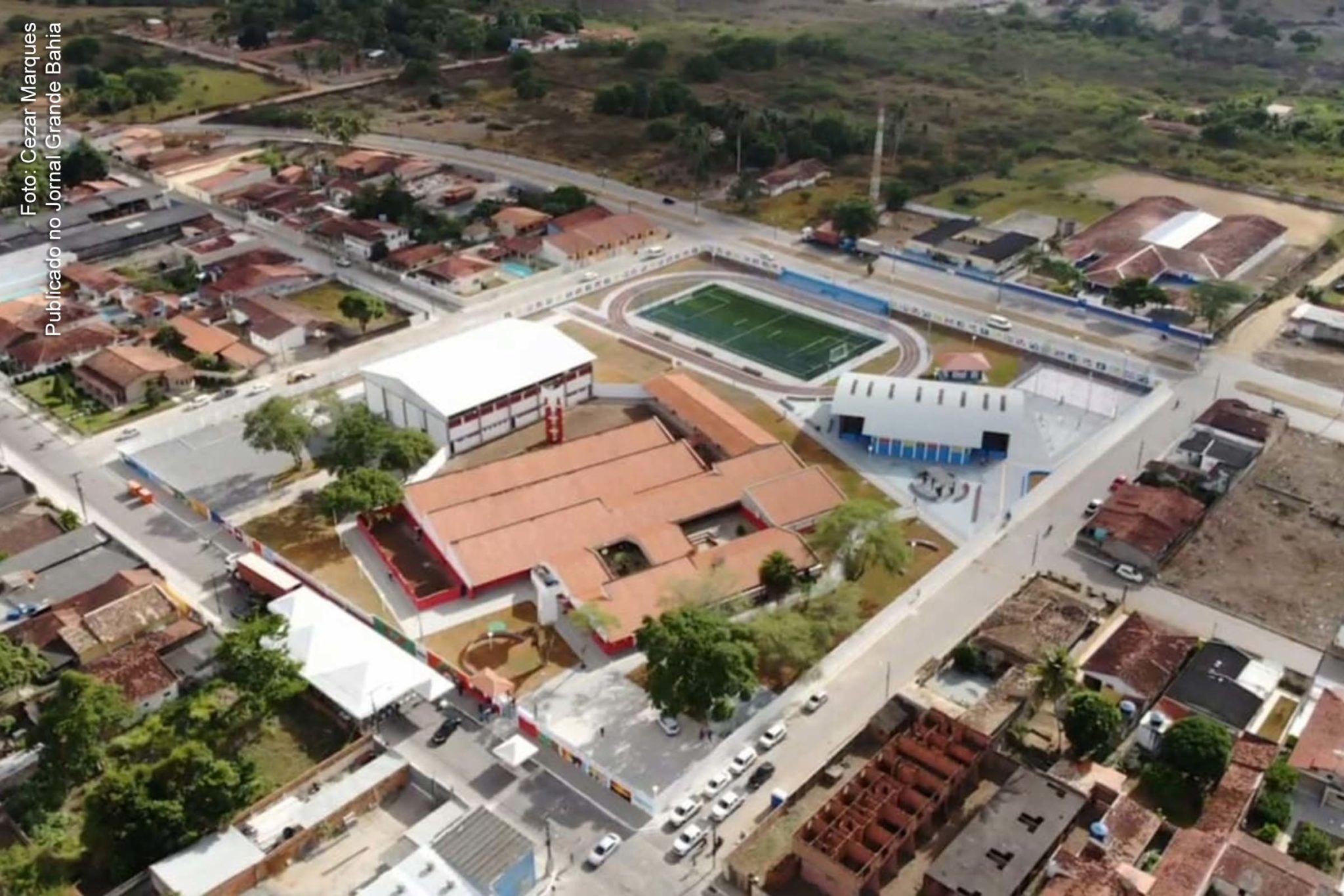 Governo Rui Costa entrega Complexo Poliesportivo Educacional em São Gonçalo dos Campos.
