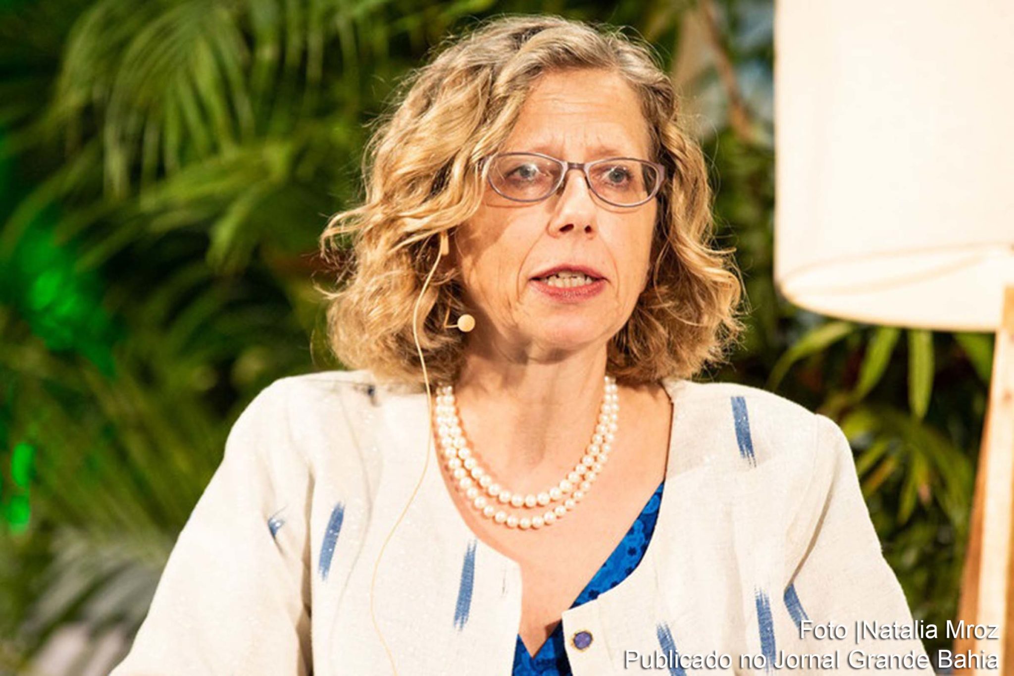 Inger Andersen, diretora executiva do Programa das Nações Unidas para o Meio Ambiente, Pnuma.
