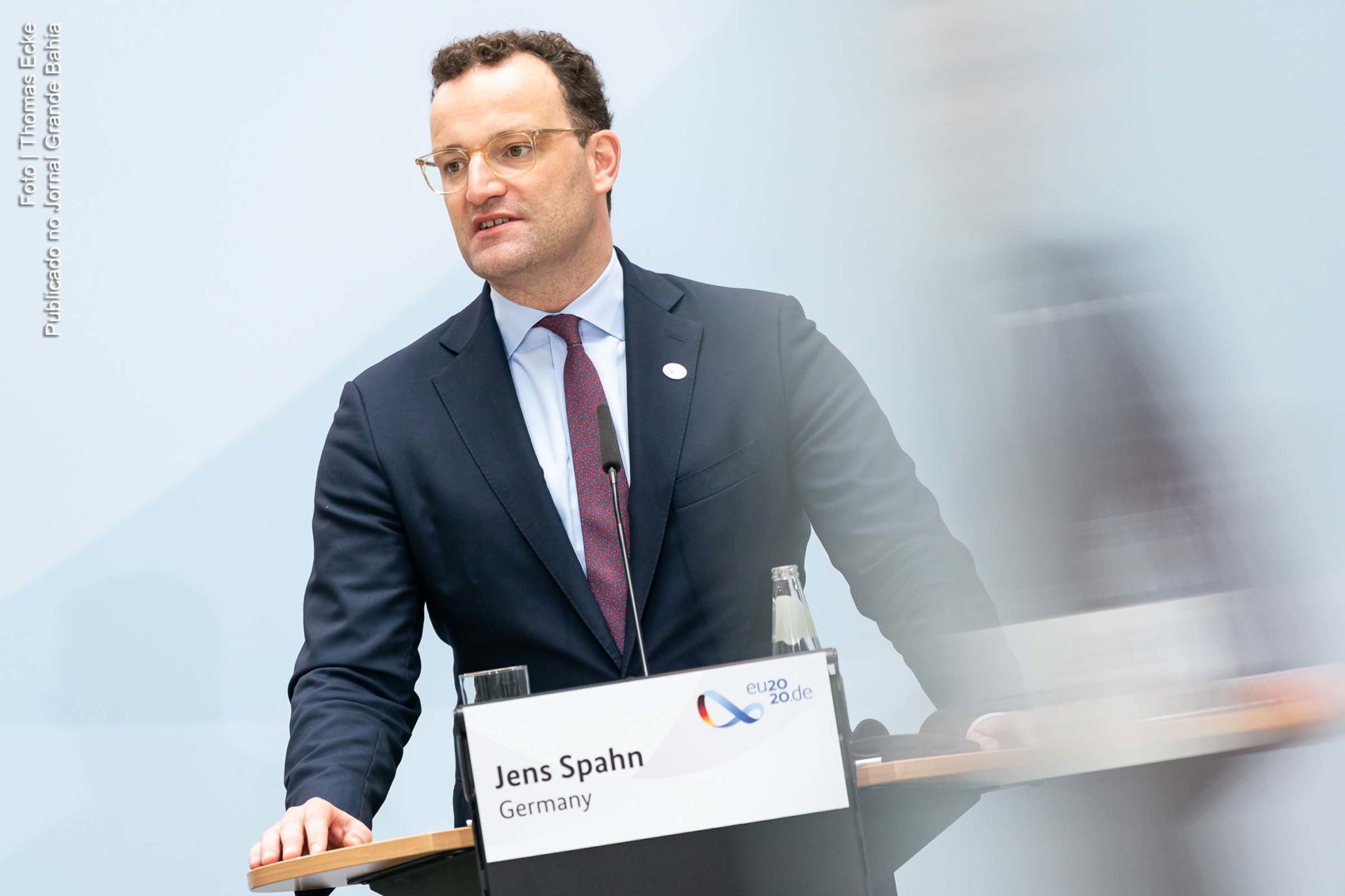 Jens Spahn, ministro da Saúde da Alemanha.
