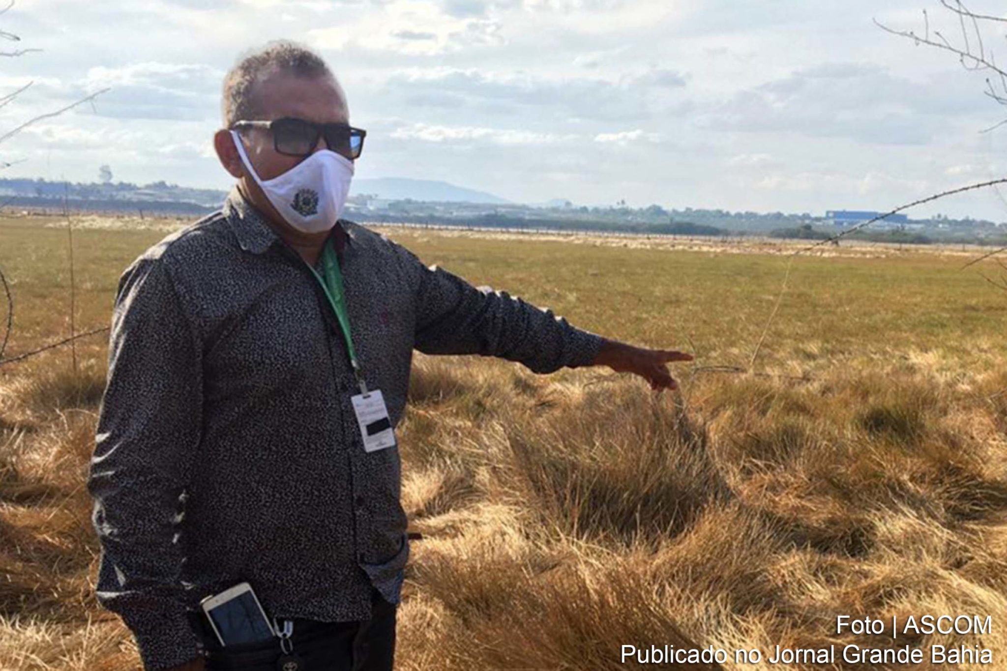 João Dias, chefe da SEMMAM de Feira de Santana.