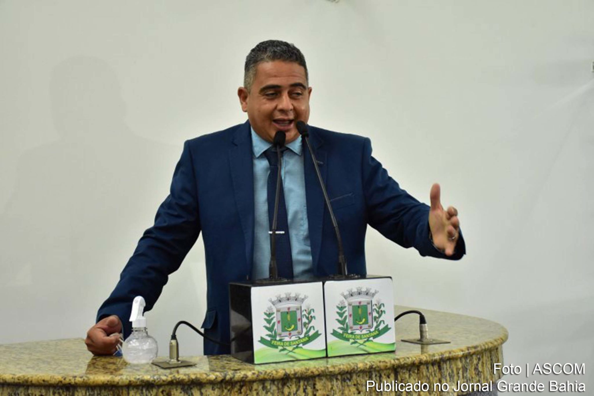 Jurandy Carvalho: a orla de Salvador tem mais companhia de polícia do que em todo o município de Feira de Santana.