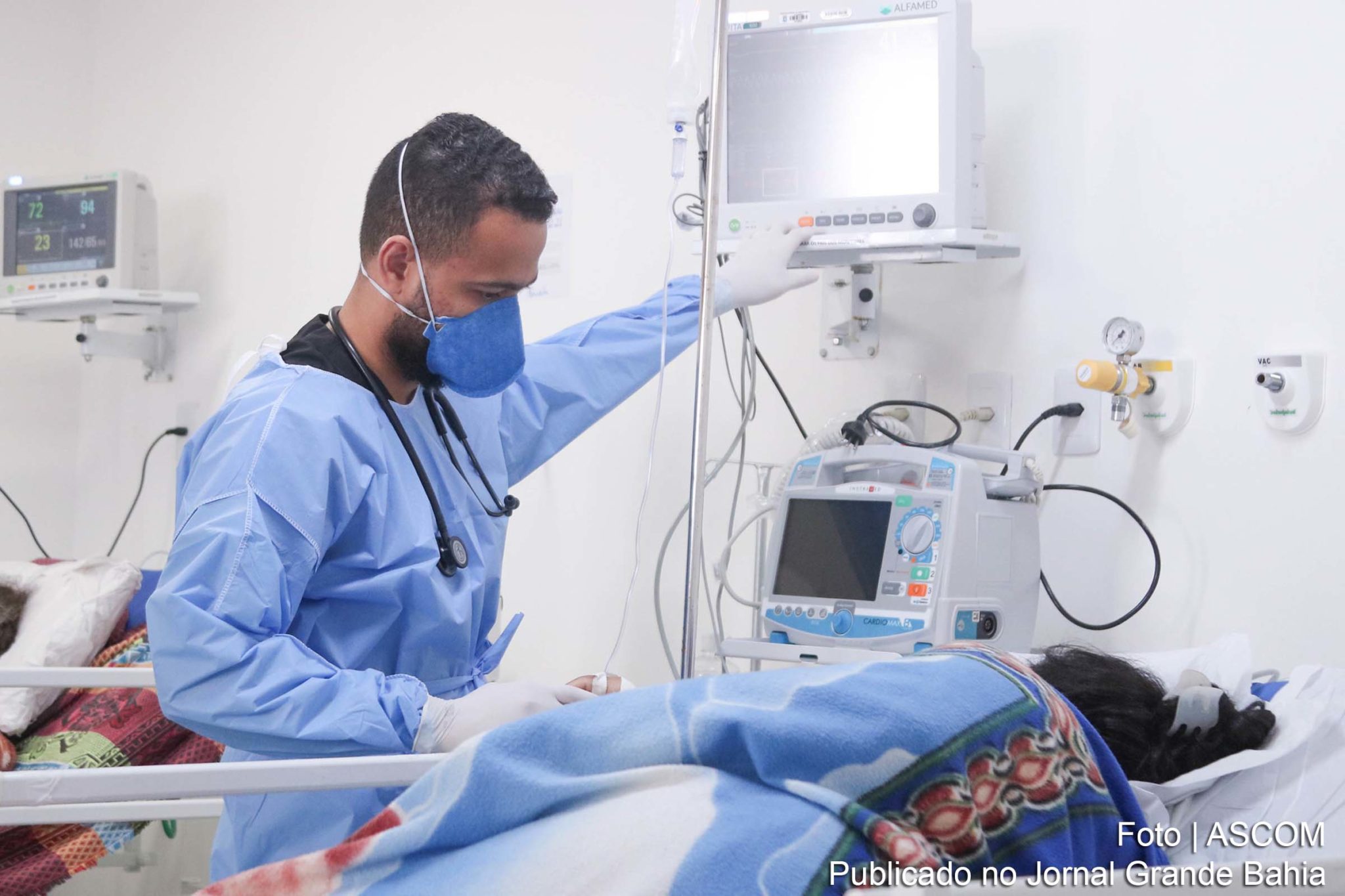 Com média de 100 novos casos de infectados pelo coronavírus por dia, o sistema de saúde referenciado para a Covid-19 em Lauro de Freitas alcançou o limite.