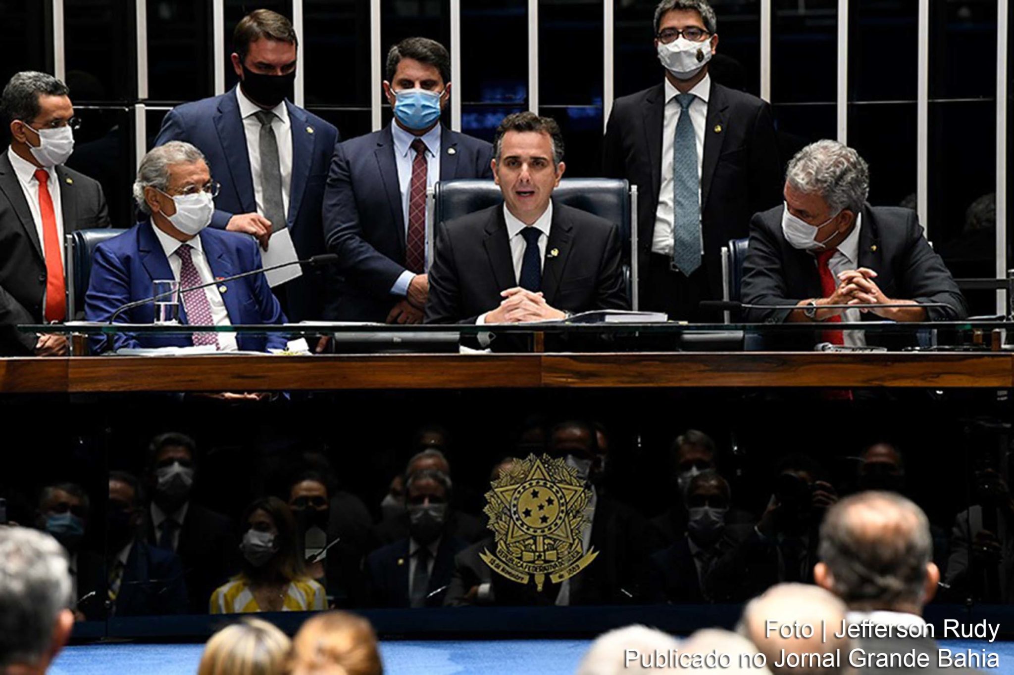 O novo presidente do Senado, Rodrigo Pacheco. eleito nesta segunda (01/02/2021), também anunciou que irá priorizar as reformas tributária e administrativa, além de proposições "imprescindíveis" para o desenvolvimento econômico.