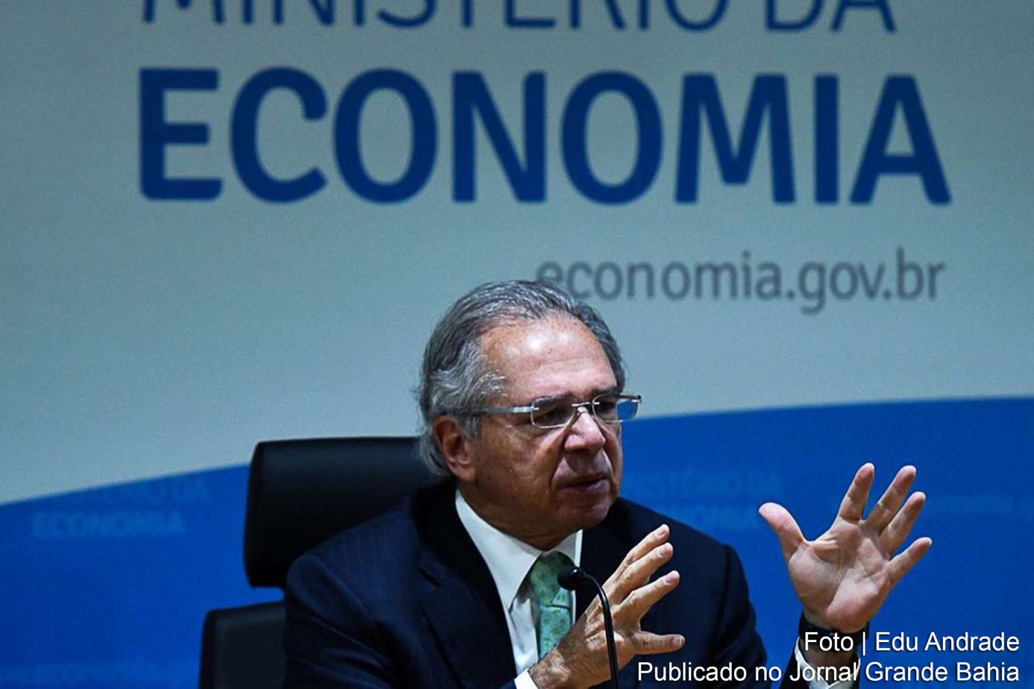 Paulo Guedes: se o Congresso aciona o estado de calamidade, temos condição de reagir rapidamente. Mas é muito importante que seja dentro de um quadro de recuperação das finanças.