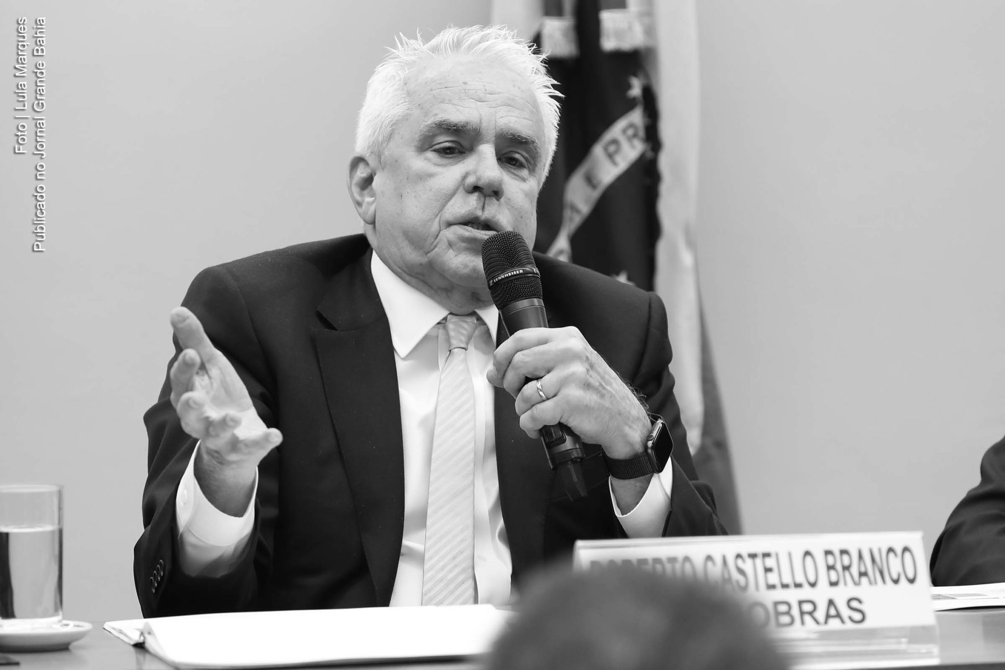 Roberto Castello Branco, presidente demissionário da Petrobras. Política de preços elevados dos combustíveis resultada em alta lucratividade e dividendos para o próprio executivo do bolsonarismo.