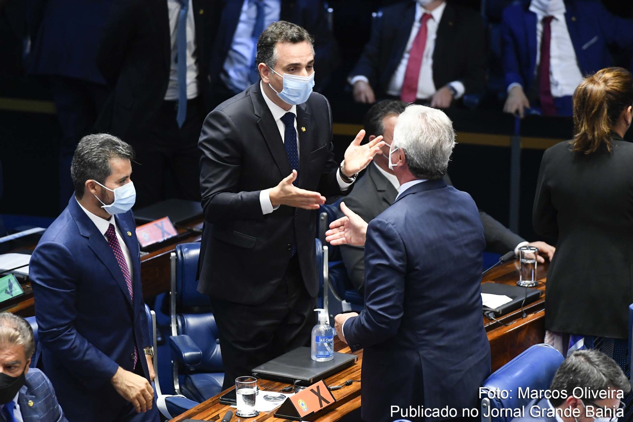 Senador Rodrigo Pacheco (DEM-MG).
