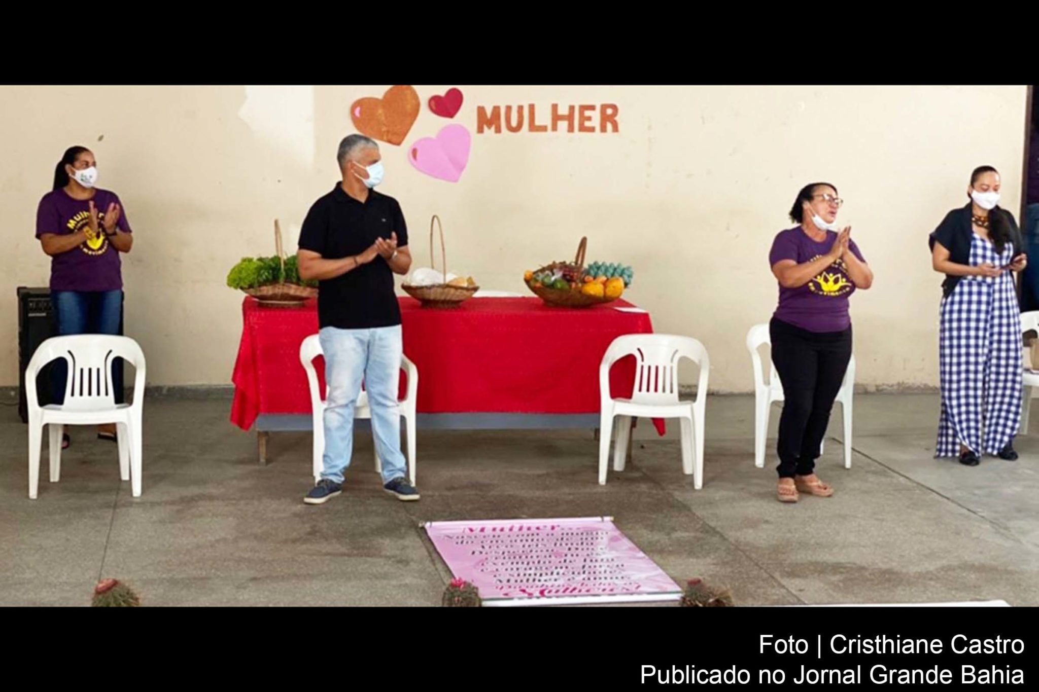 O evento reuniu mulheres que atuam na zona rural e destacou a importância da parceria do Governo Municipal para o desenvolvimento no campo.