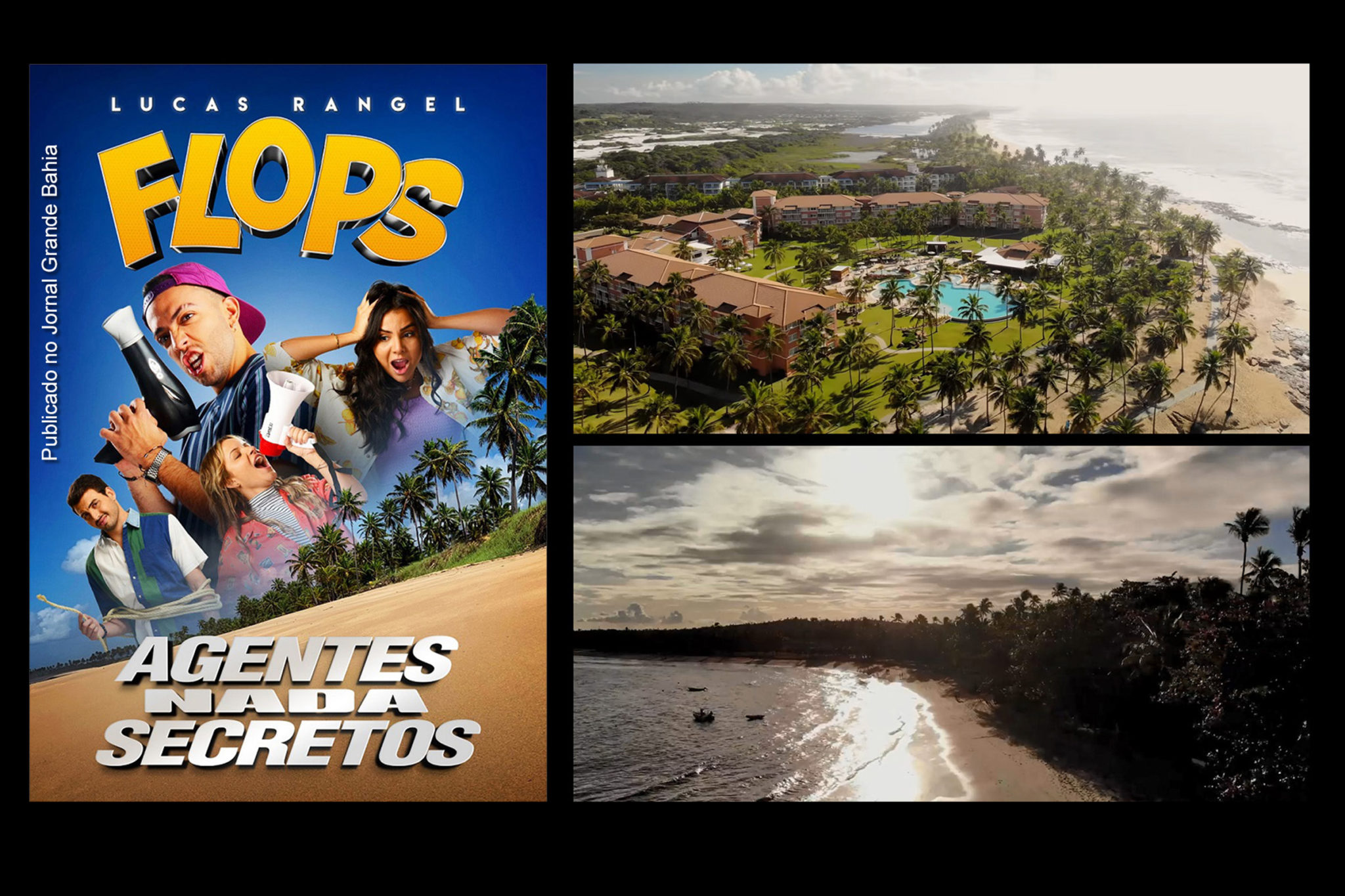 Cartaz do filme ‘FLOPS Agentes Nada Secretos’.