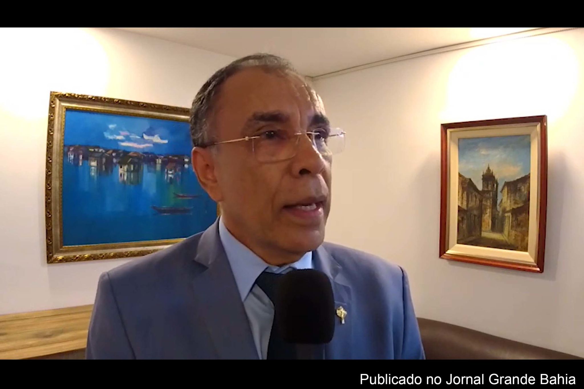 Desembargador Lourival Almeida Trindade, presidente do TJBA.