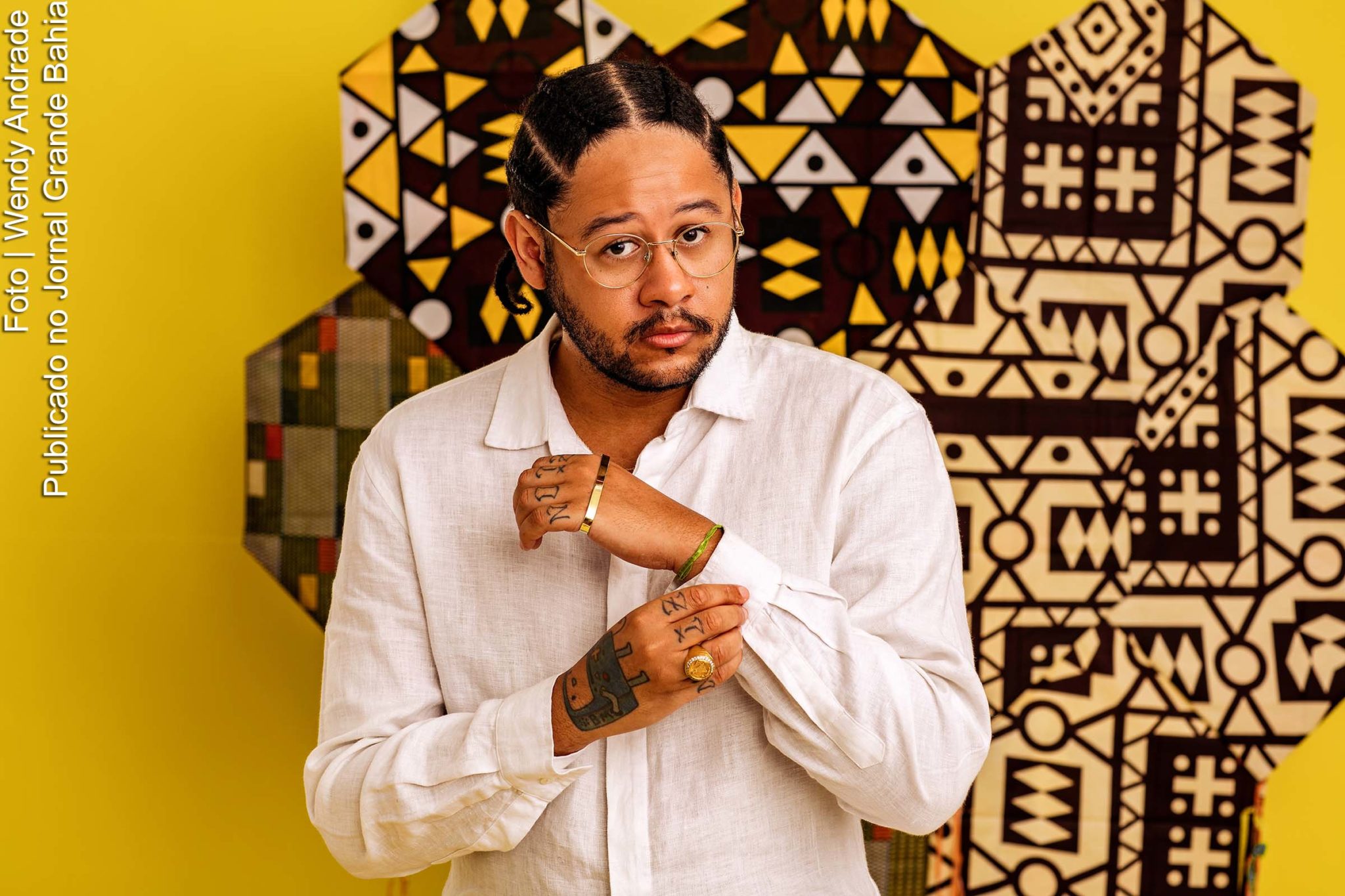 Emicida abre a Arte e Identidade da I Festa de Arte e Literatura Negra Infantojuvenil.