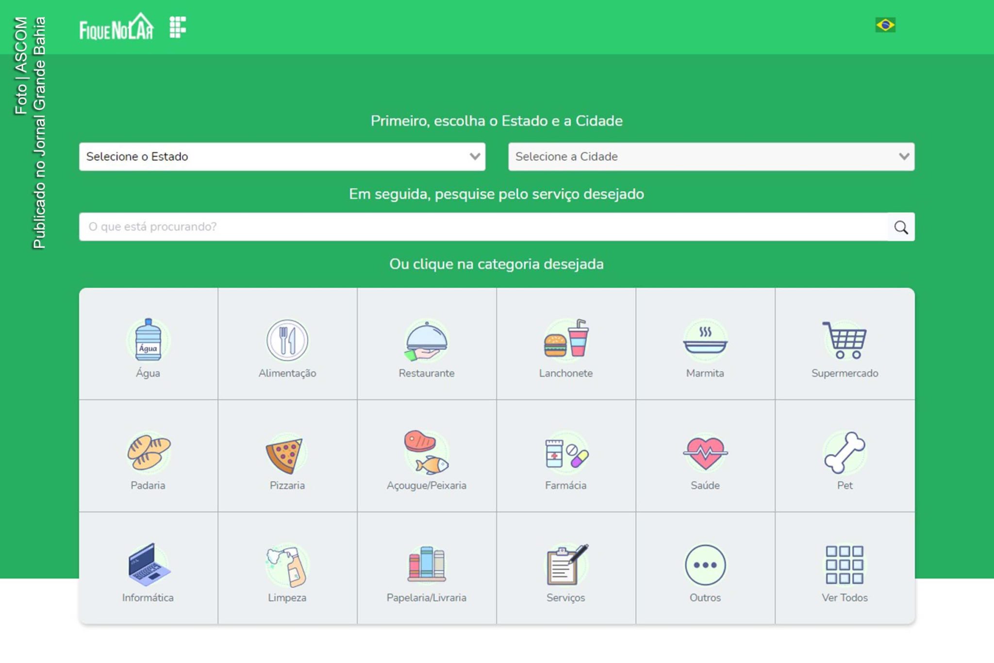 Fique no Lar é opção para comprar na internet sem sair de casa. Ferramenta gratuita é útil para divulgar pequenos negócios.