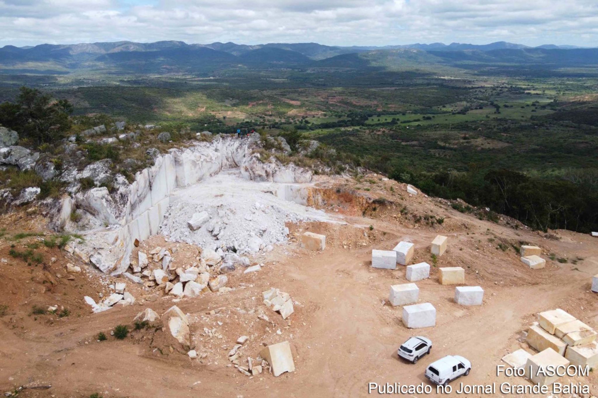 MPBA pede à Justiça paralisação de extração mineral na Serra de Santa Cruz e Serra Branca