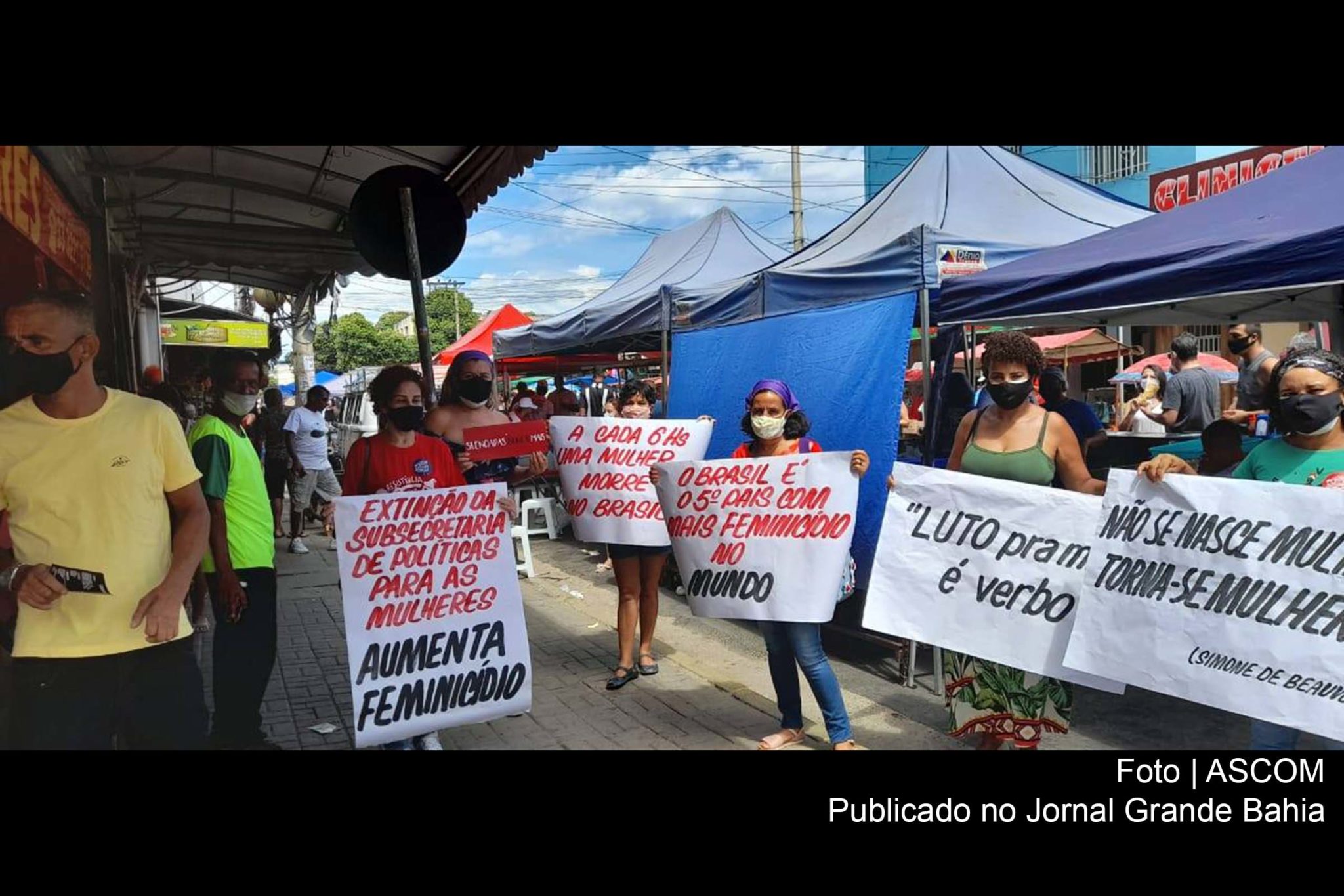 No Vale do Rio Doce (MG) a jornada do 8 de março começou neste domingo, com a intervenção das mulheres Sem Terra no mercado municipal de Governador Valadares. A ação foi construída em conjunto com as mulheres da Frente Brasil Popular.