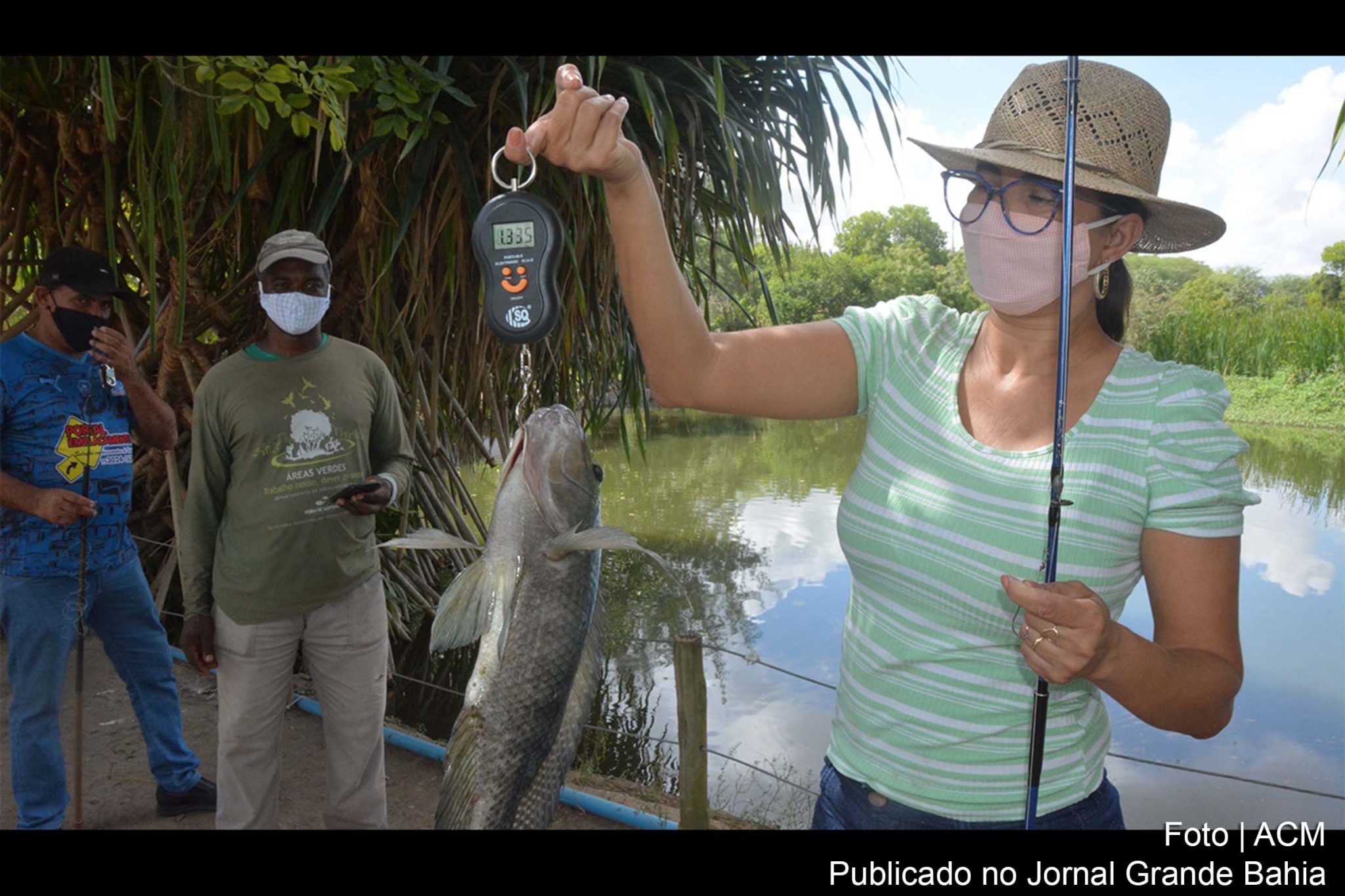 Os peixes serão doados a instituições filantrópicas para compor o cardápio da Semana Santa.