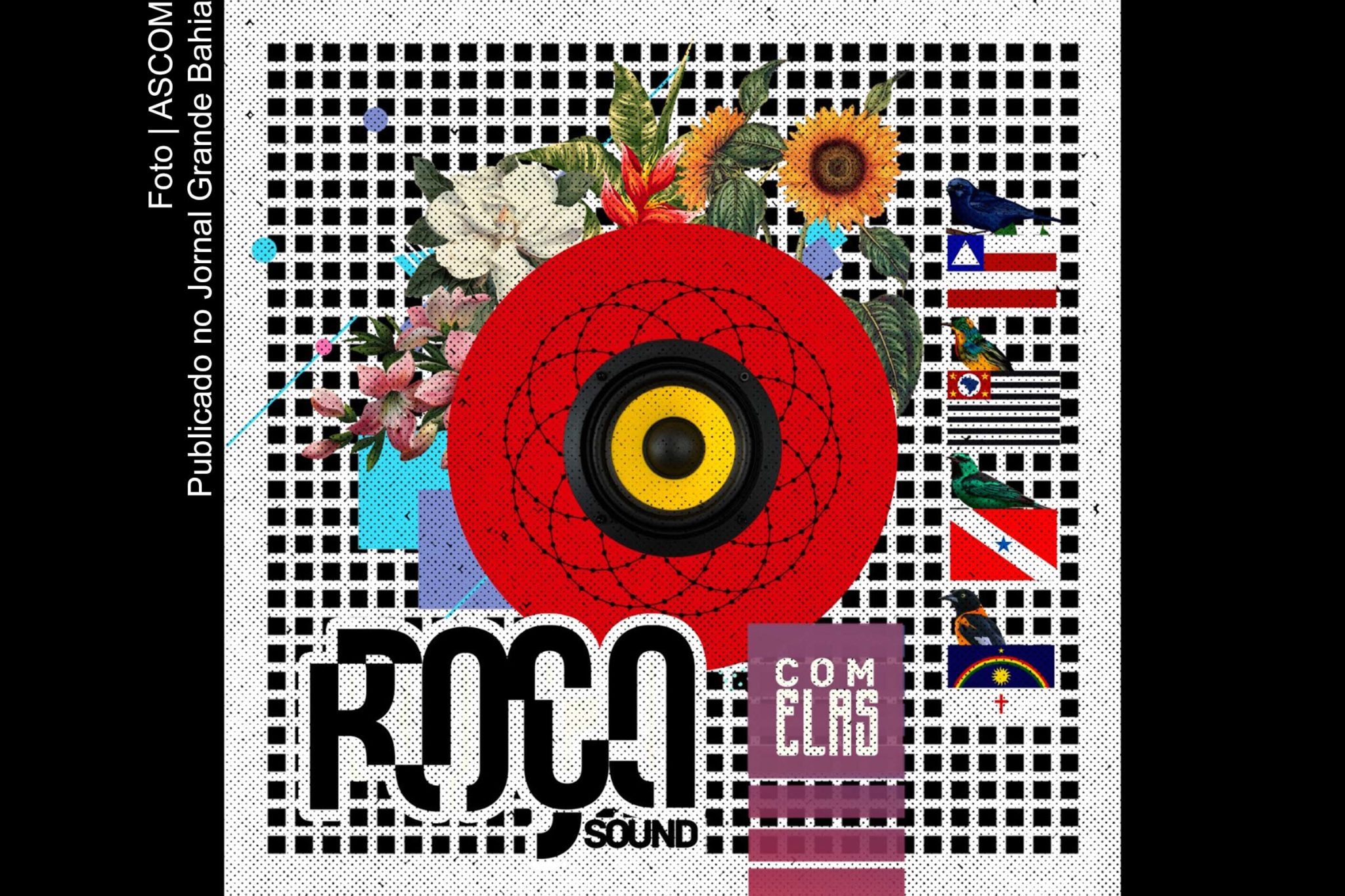 Capa do EP 'Roça Sound com Elas'.