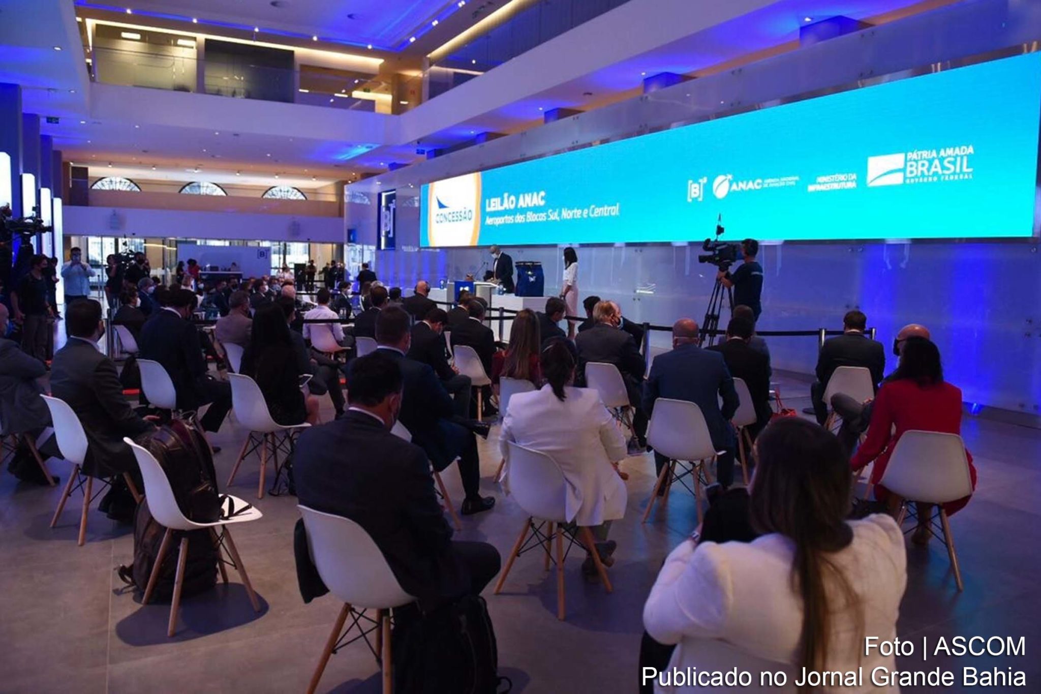 Antes do leilão, aeroportos concedidos à iniciativa privada já respondiam por 67% do tráfego nacional de passageiros.