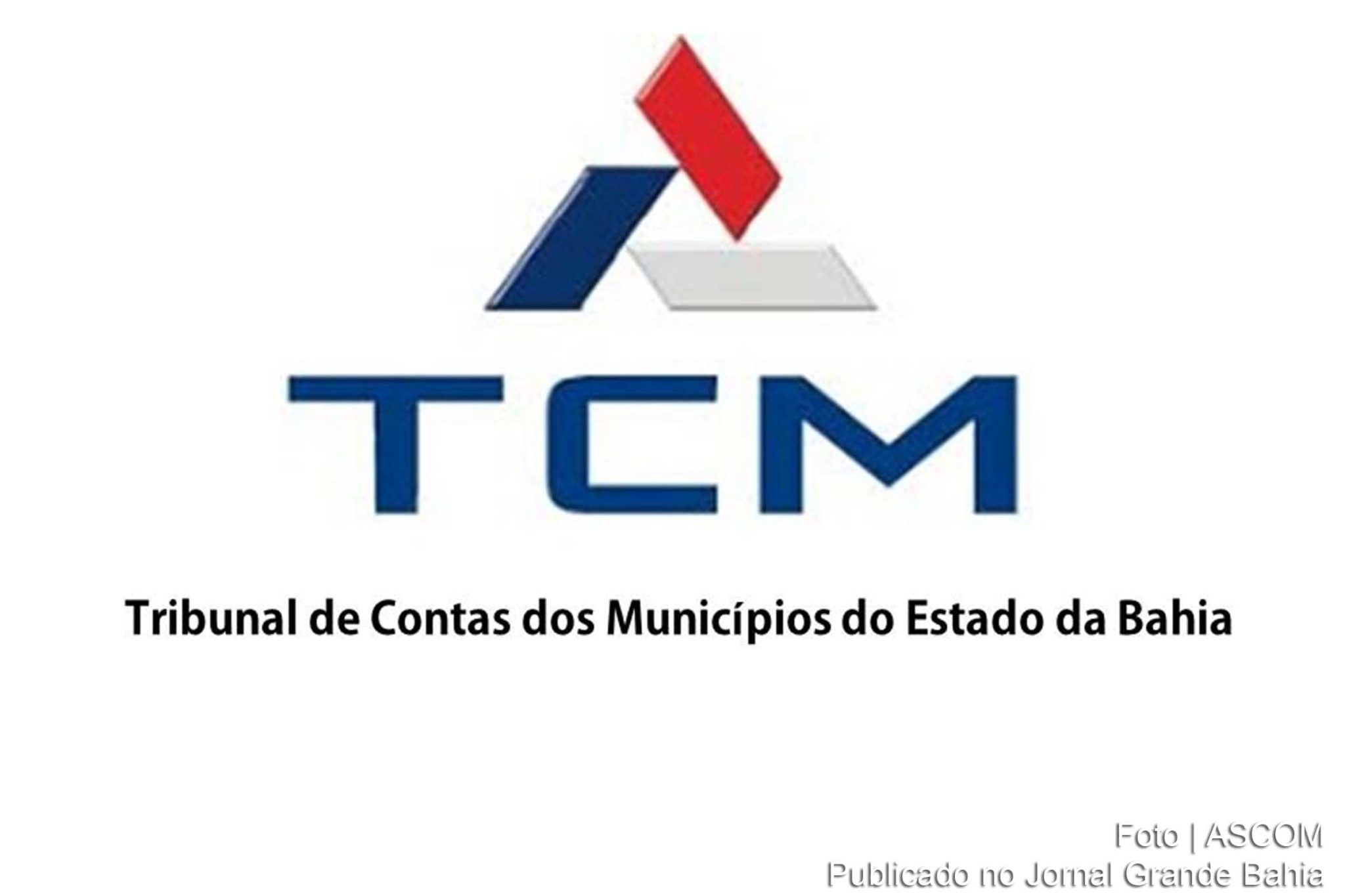 Logomarca do Tribunal de Contas dos Municípios do Estado da Bahia.