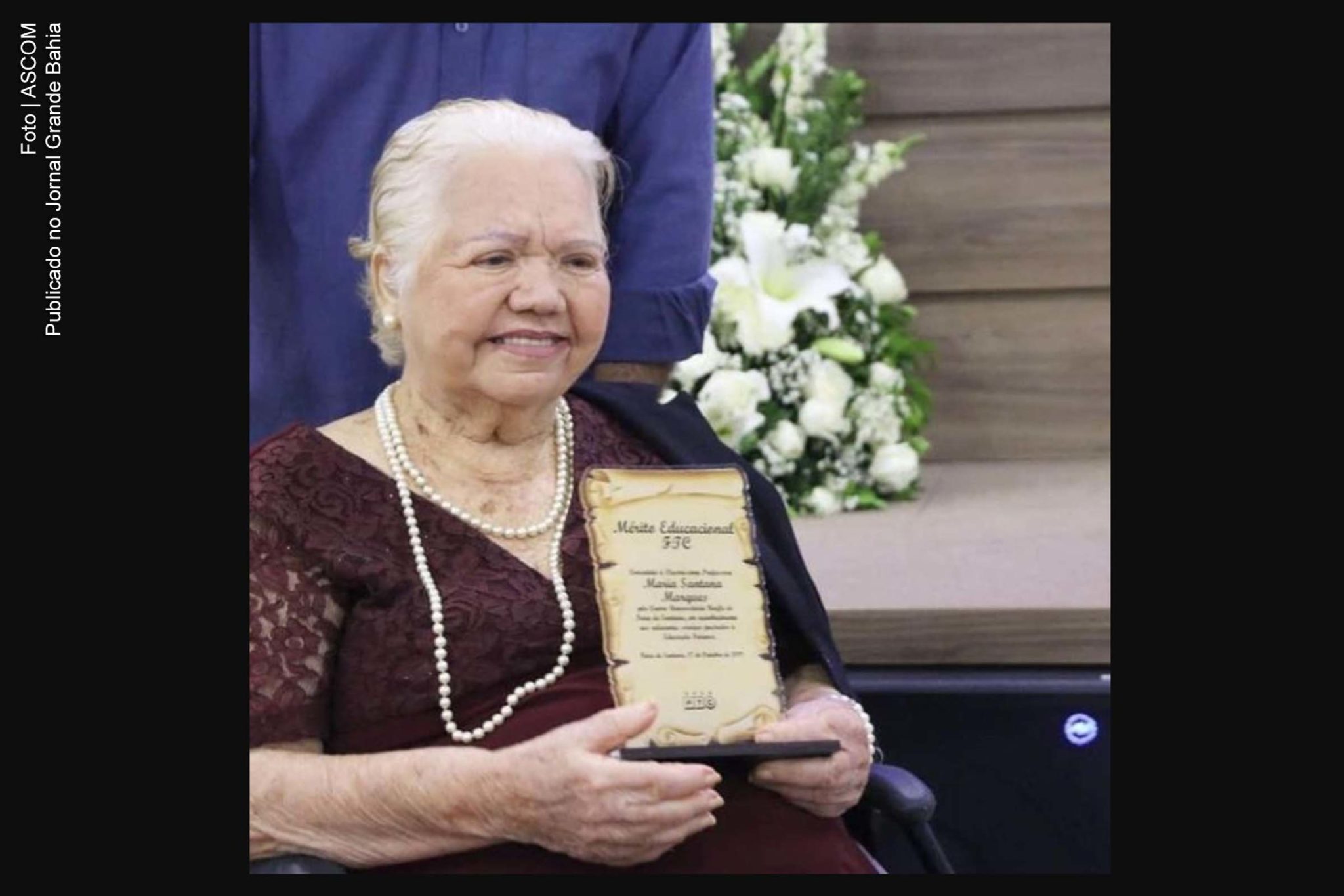 Maria Santana morre aos 86 anos. Ela era mãe do deputado federal Zé Neto.