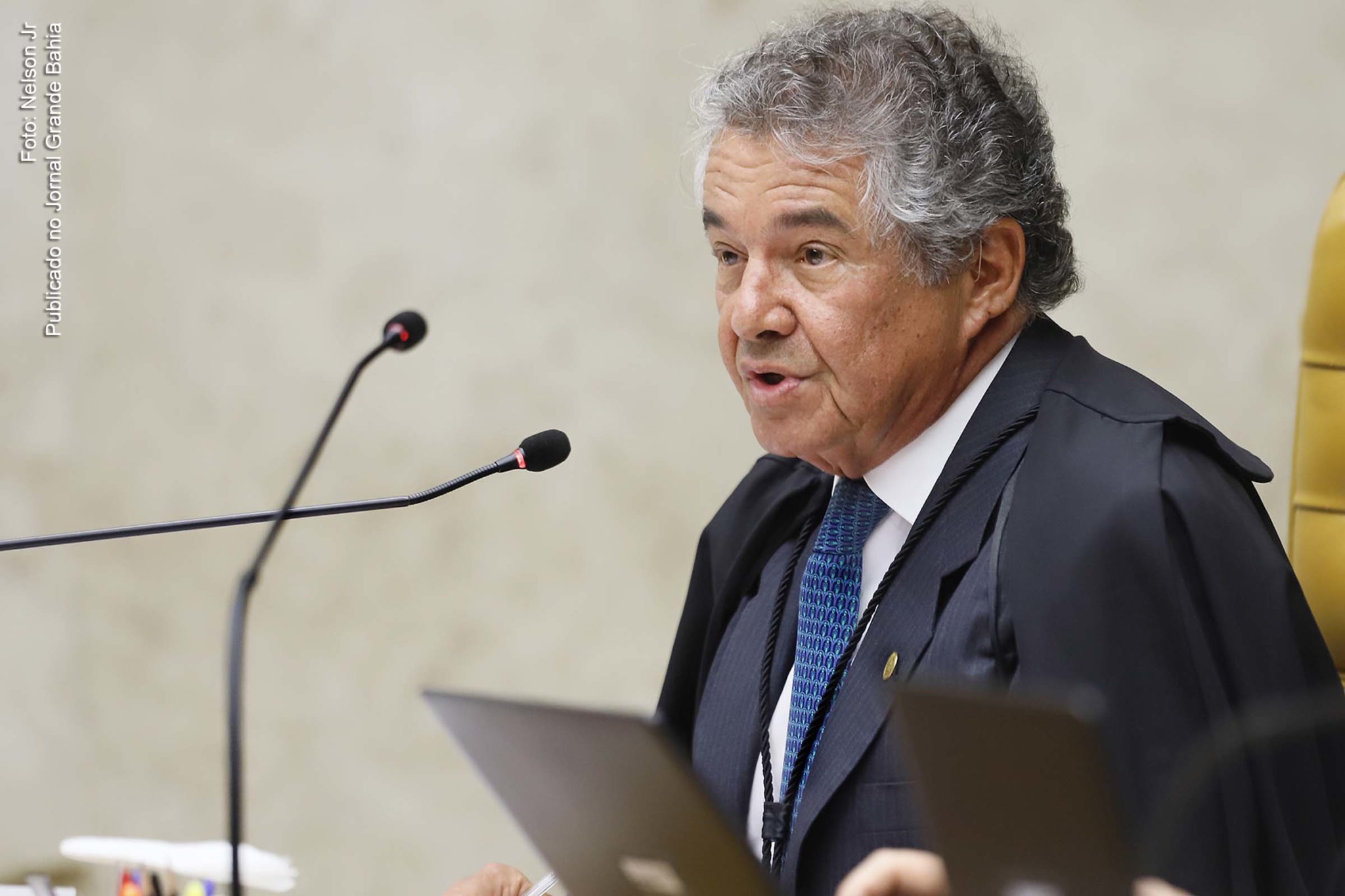 Ministro do Supremo Tribunal Federal Marco Aurélio de Mello.