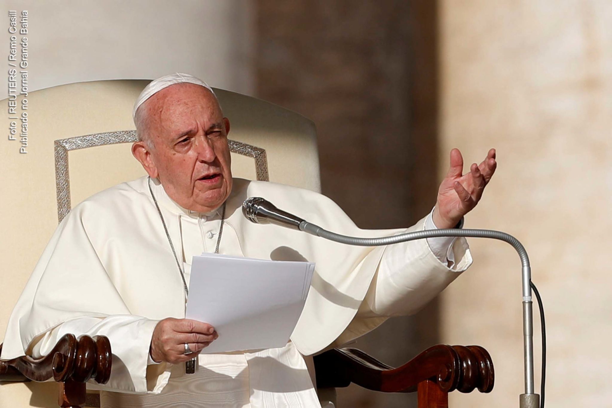 Papa Francisco acaba com privilégios judiciais para cardeais e bispos; Documento muda competência dos órgãos jurídicos do Estado do Vaticano