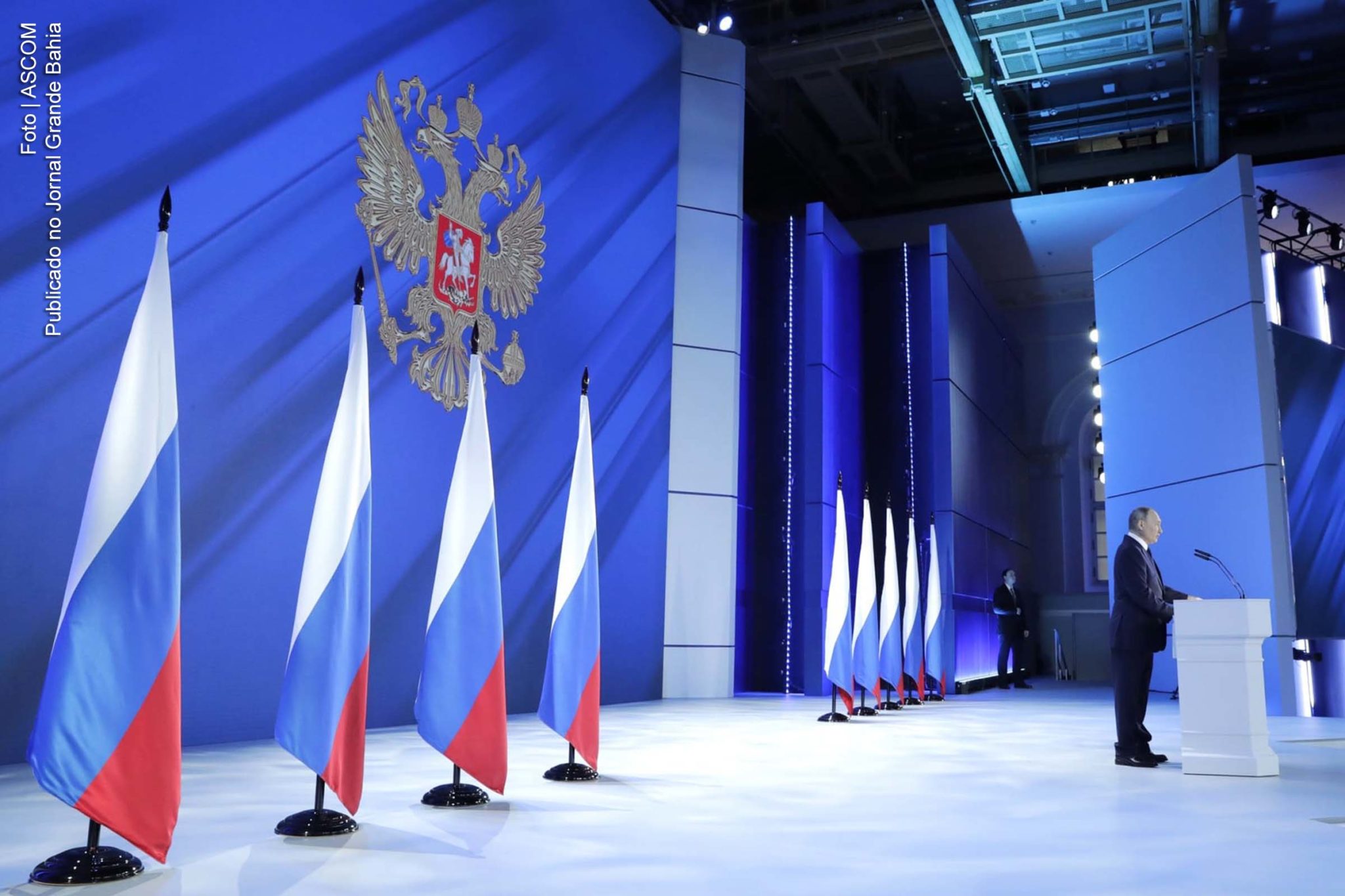 Presidente Vladimir Putin diz que atos hostis terão respostas rápidas e severas, e que, em alguns países, criticar a Rússia virou “esporte”. Tensões se agravam em meio à crise na Ucrânia e preocupações com a saúde do opositor Navalny. "Os responsáveis pelas provocações se arrependerão como jamais se arrependeram de algo antes”, diz Putin.