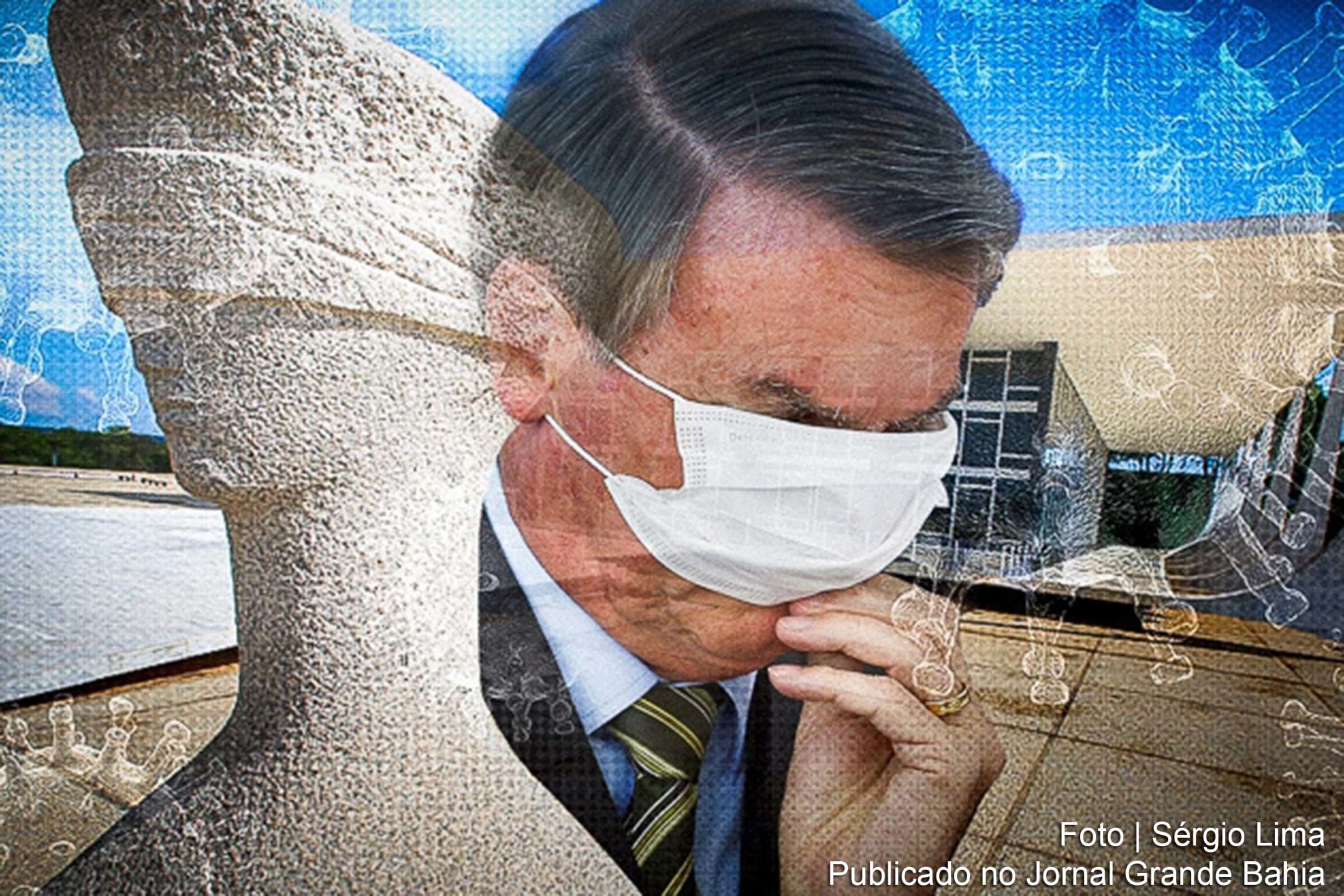 “Só Deus me tira”, reagiu Jair Bolsonaro, que é cada vez mais cobrado pela sociedade brasileira devido às mortes que vem causando na pandemia.