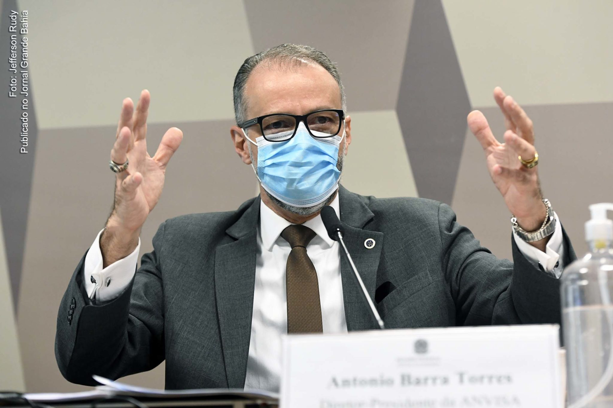 Antonio Barra Torres, diretor-presidente da Agência Nacional de Vigilância Sanitária (Anvisa).