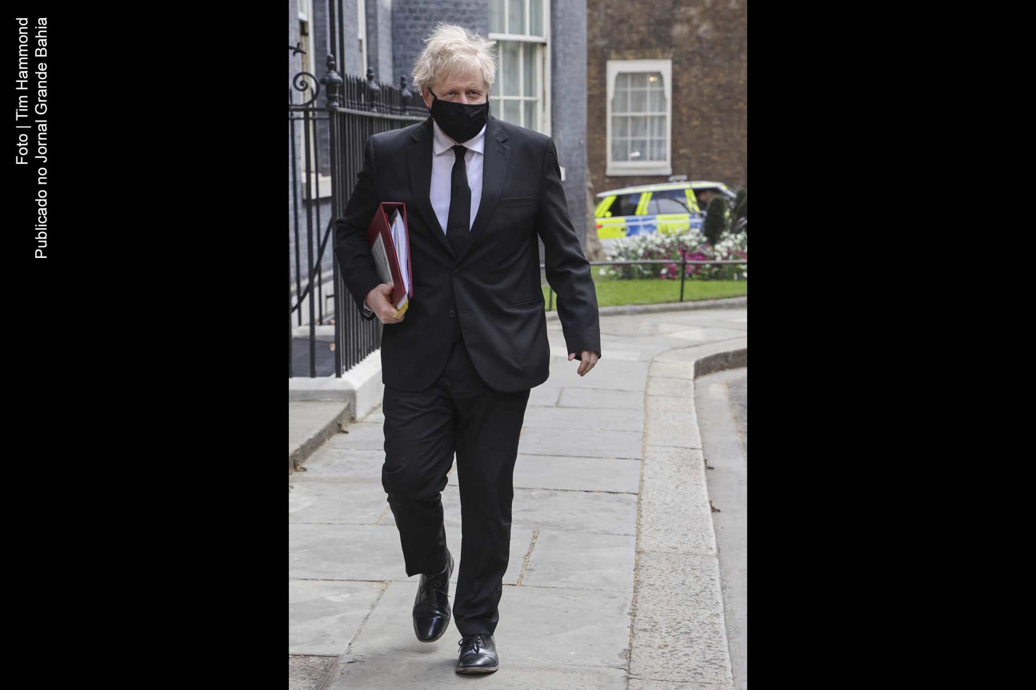 Boris Johnson, primeiro-ministro do Reino Unido.