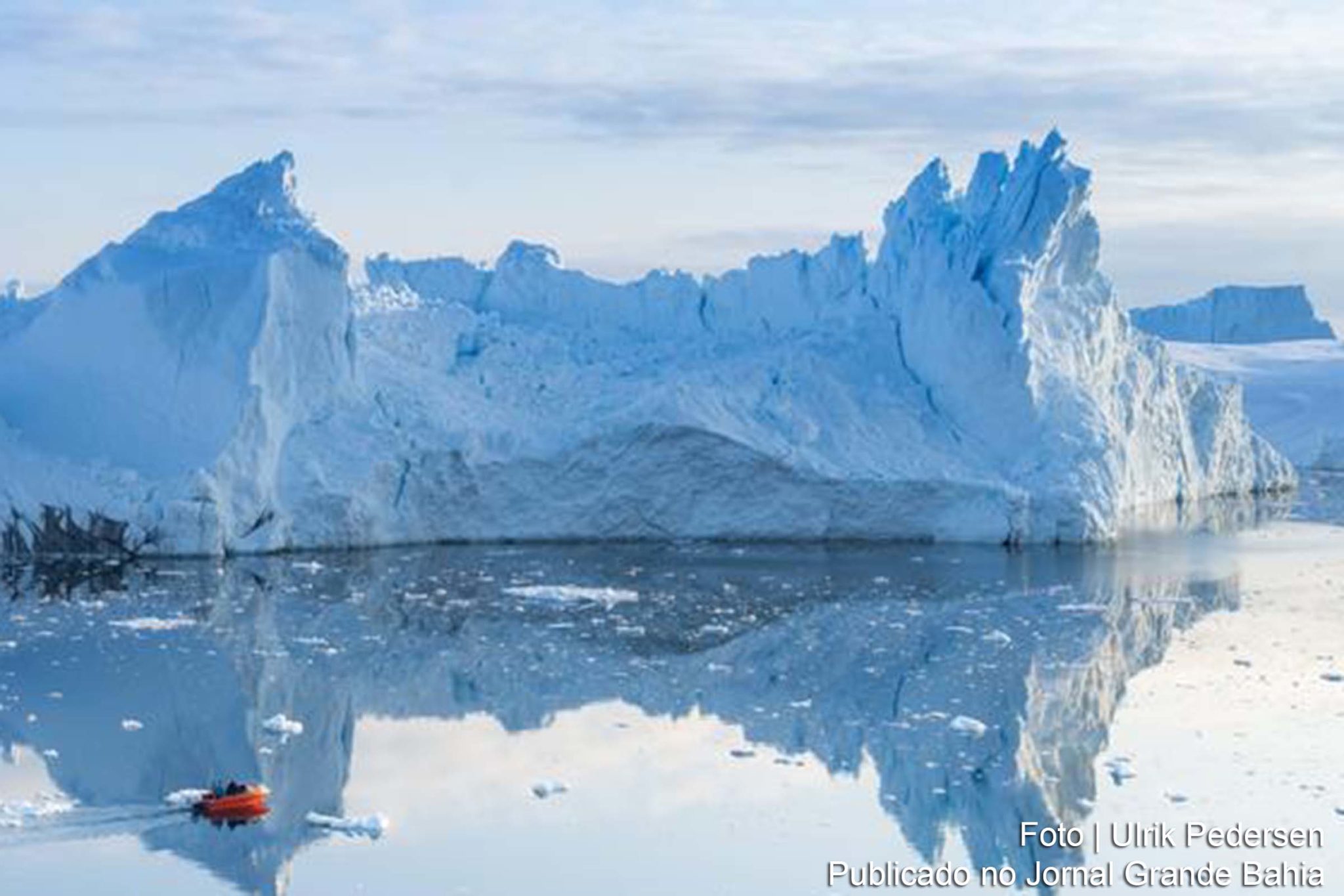 Catástrofe ambiental, fusão do gelo da Groenlândia também facilita acesso a matérias-primas preciosas.