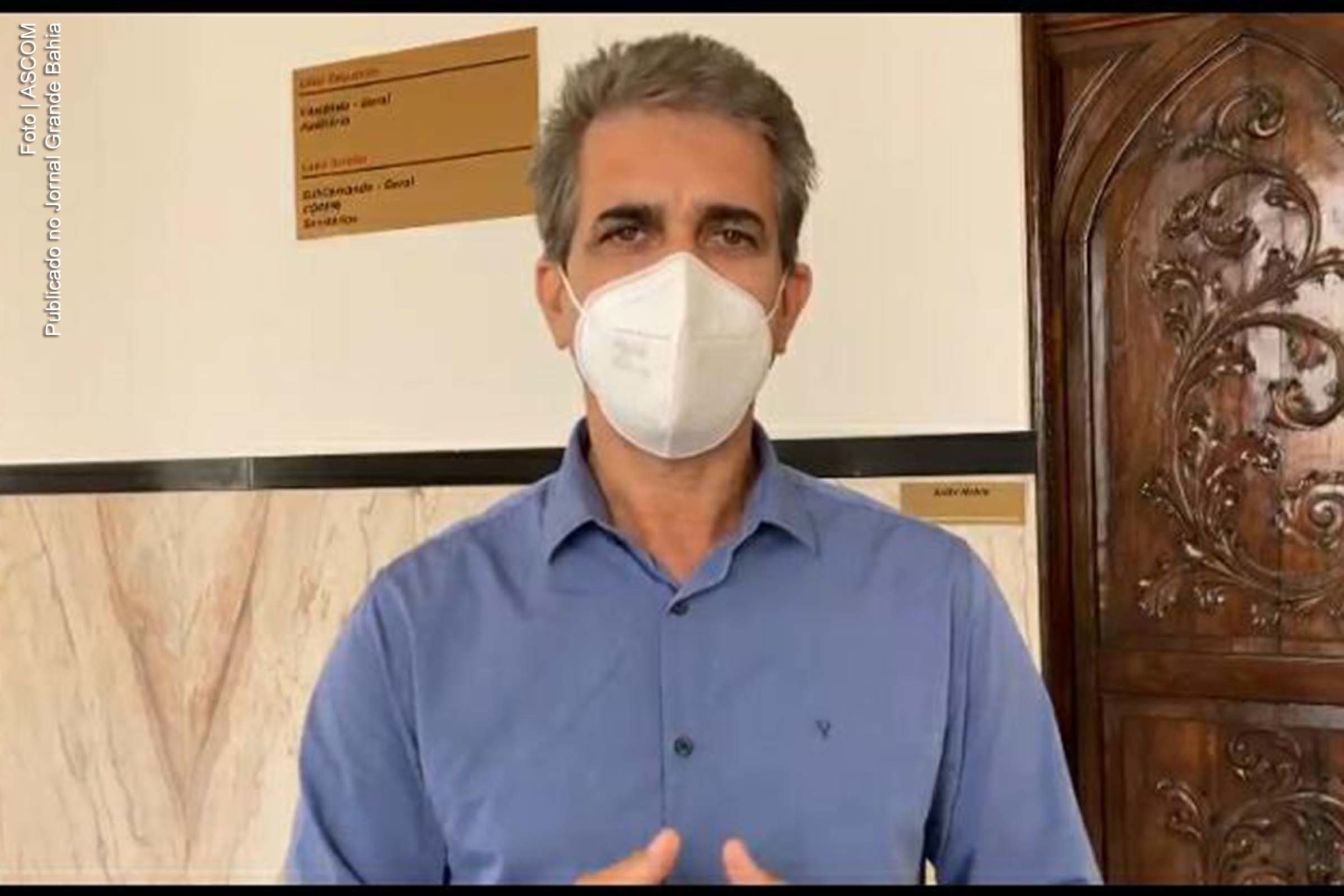 Robinson Almeida: Não cabe ao prefeito fazer uma cortina de fumaça sobre os problemas de segurança pública, que estão em Feira de Santana e em toda sociedade brasileira.