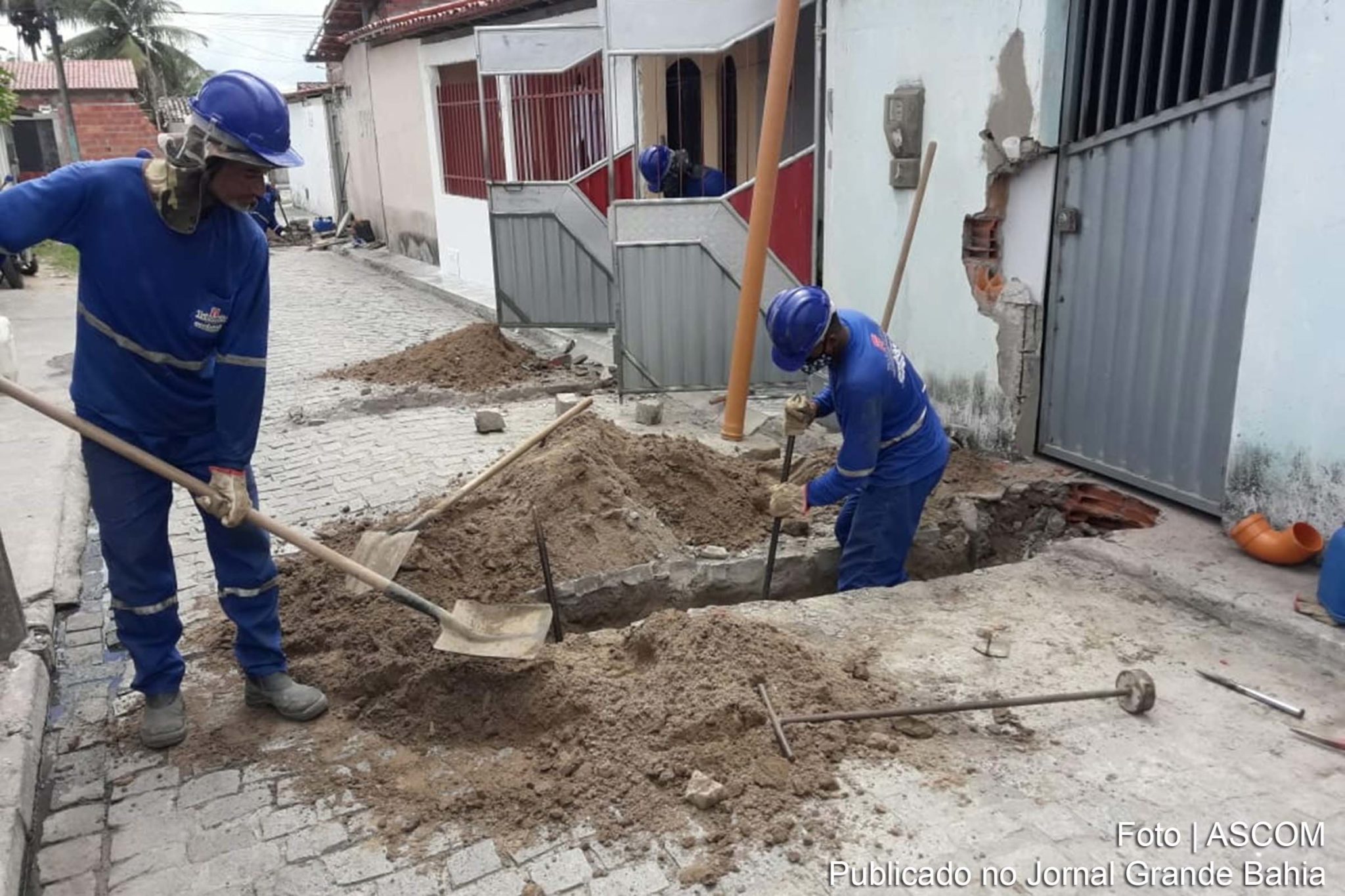 Em Feira de Santana, EMBASA executa 2ª etapa de ampliação do sistema de esgotamento da Bacia do Subaé.