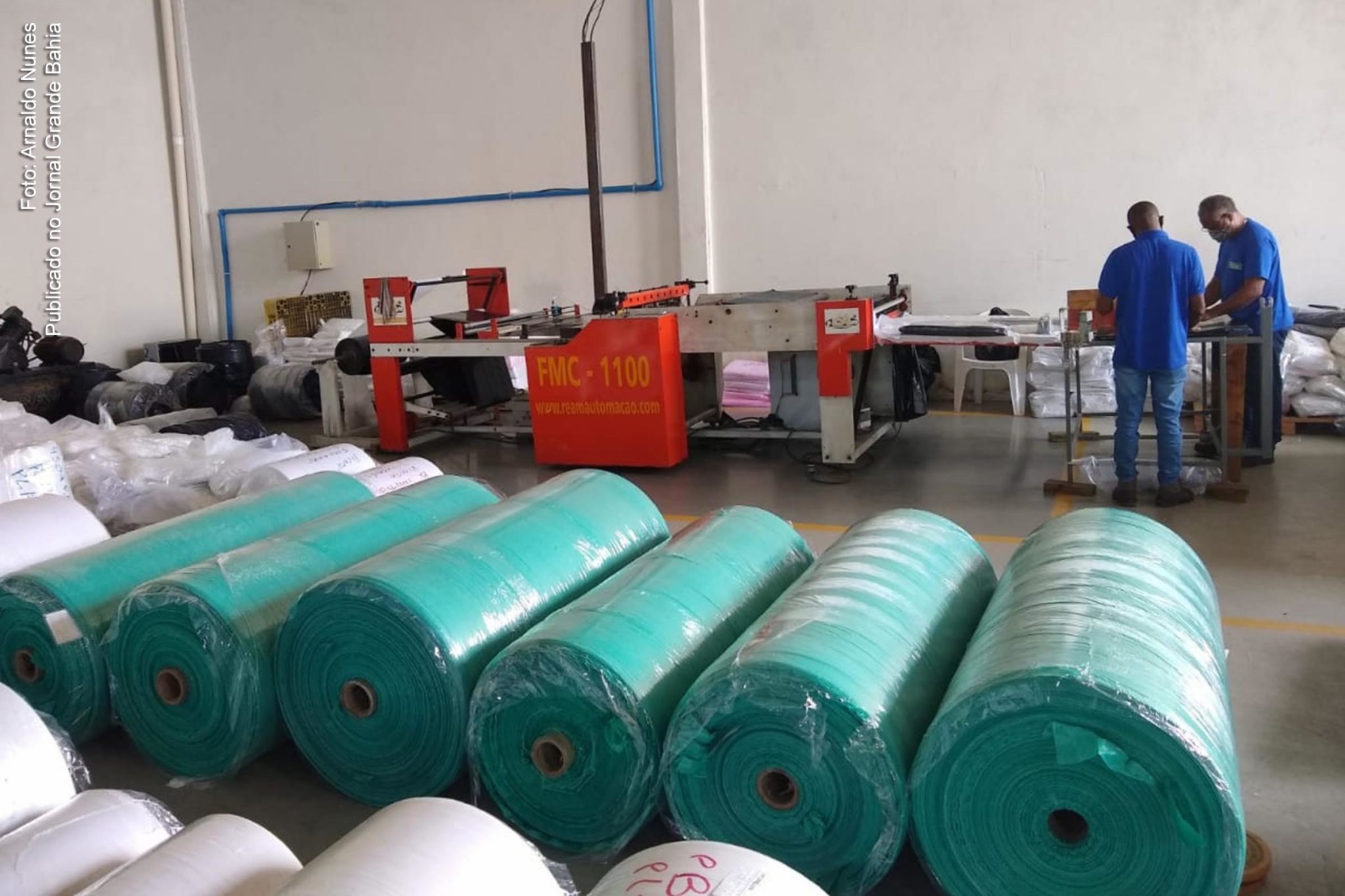 Empresas ampliam produção industrial na Bahia.