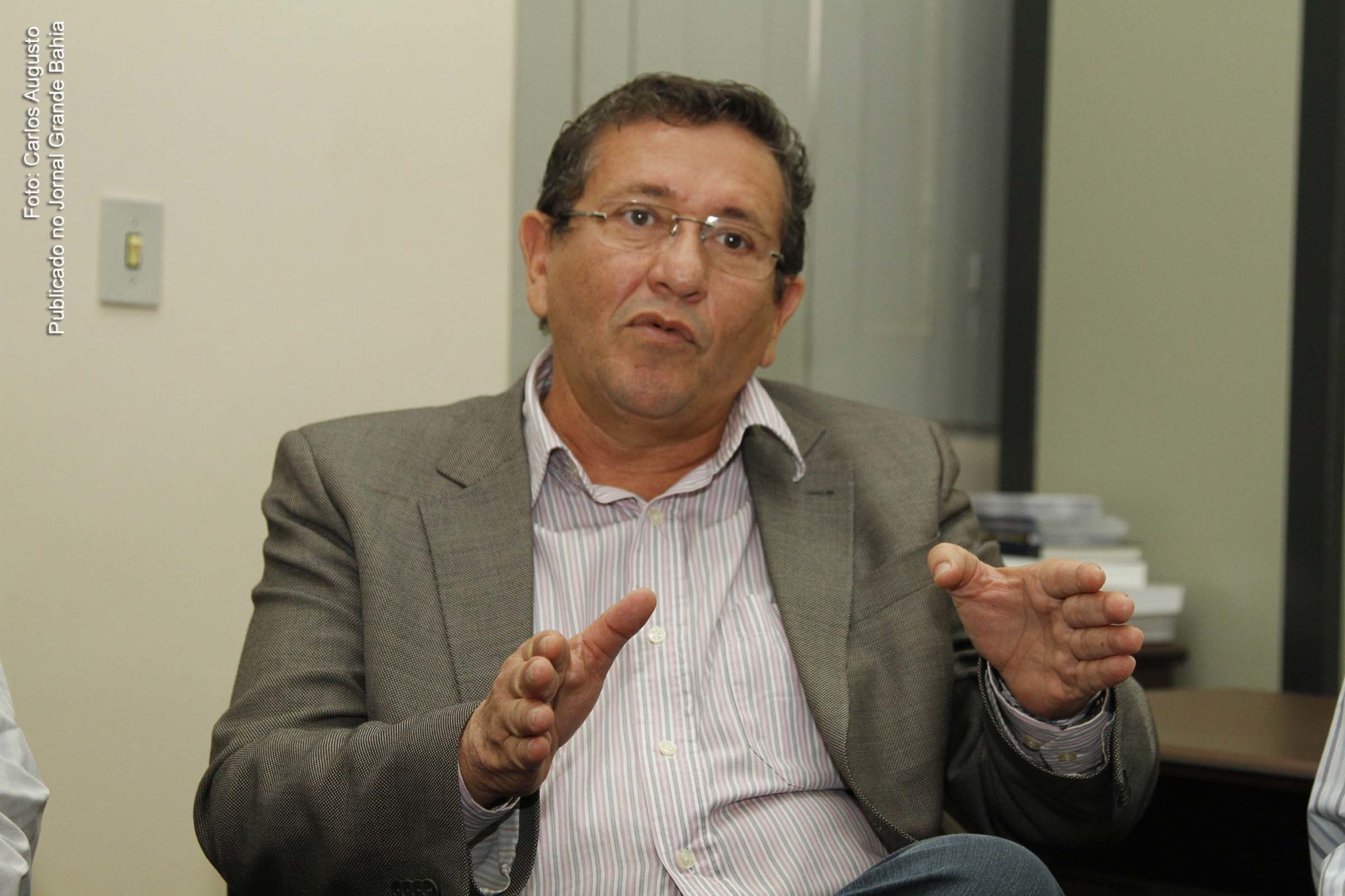 Ex-deputado Luiz Carlos Caetano é anunciado na Secretaria de Relações Institucionais do Governo Rui Costa.