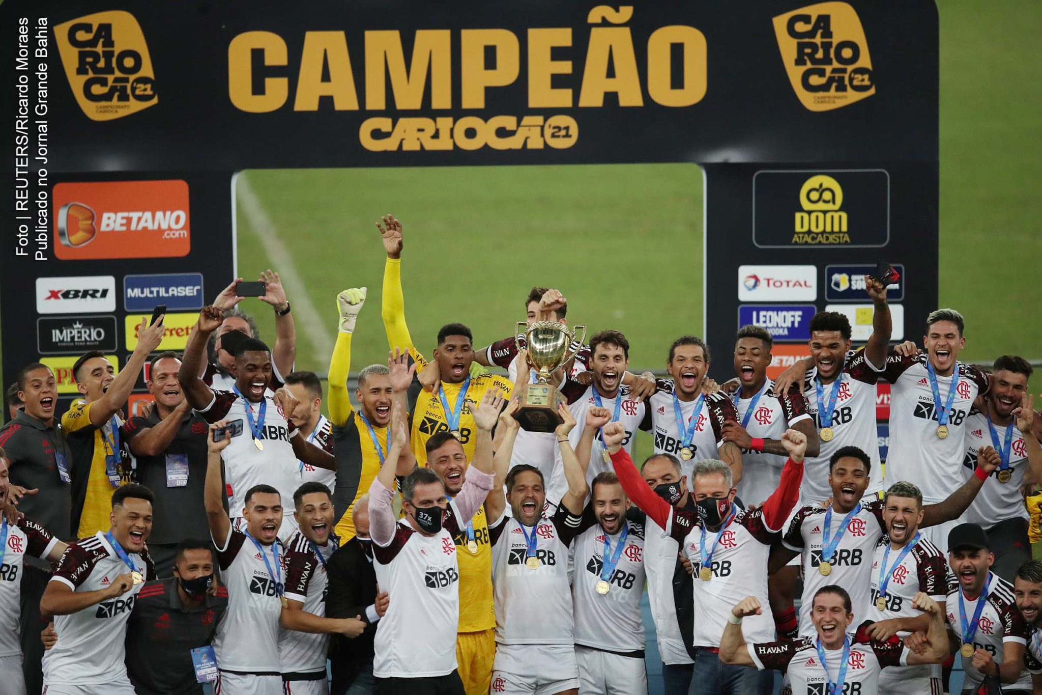 Flamengo conquista edição 2021 do Campeonato Carioca.