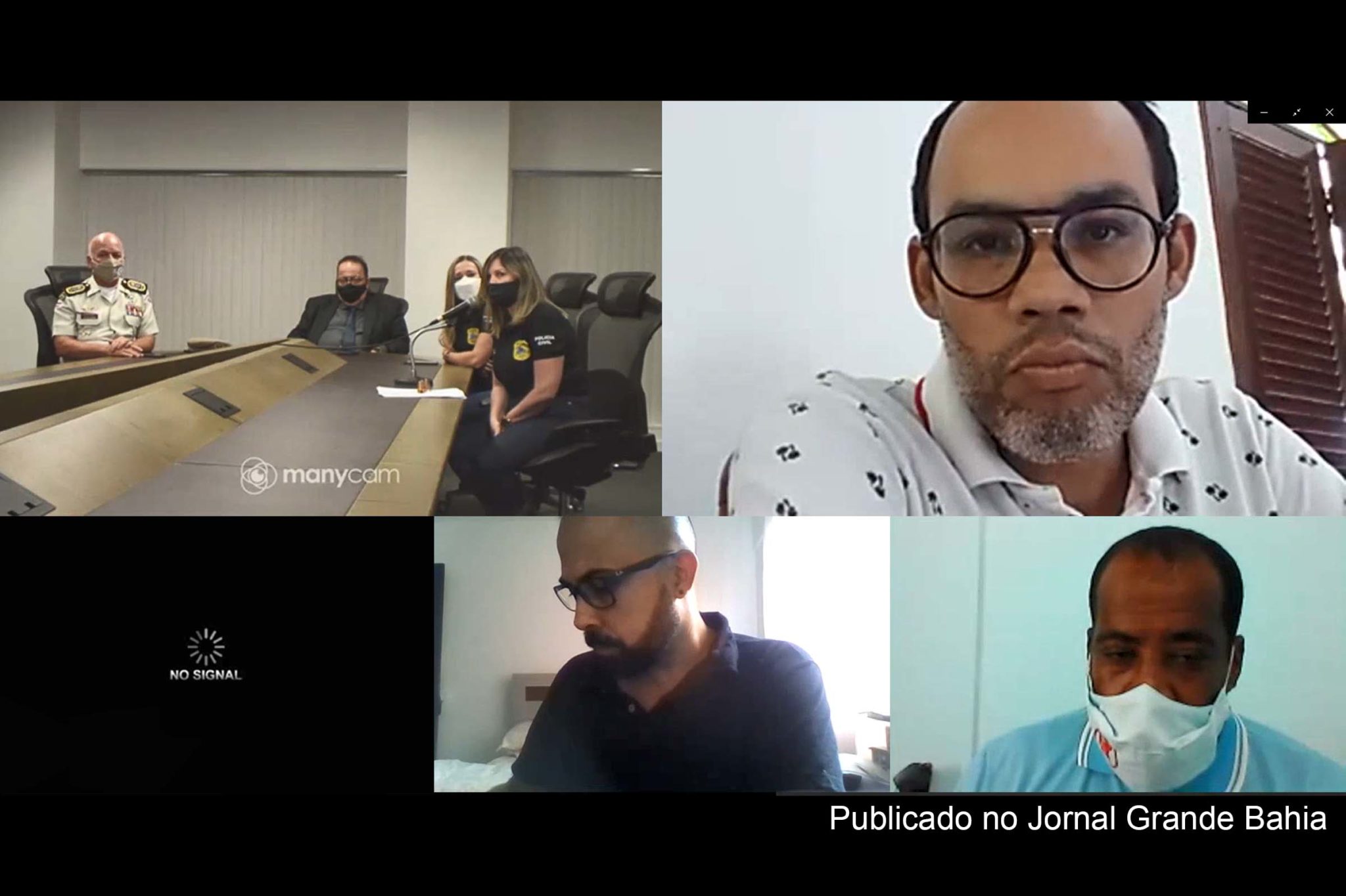 Membros da direção da SSP Bahia comentam prisões executadas durante a Operação Retomada.