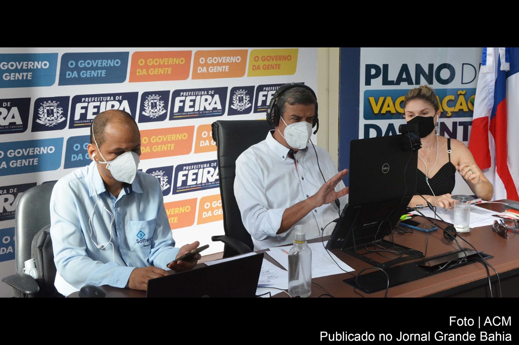 Prefeito Colbert Martins reforça aleta para que a população se cuide e mantenha o distanciamento social e uso de máscara, isso inclui quem foi imunizado com a vacina.