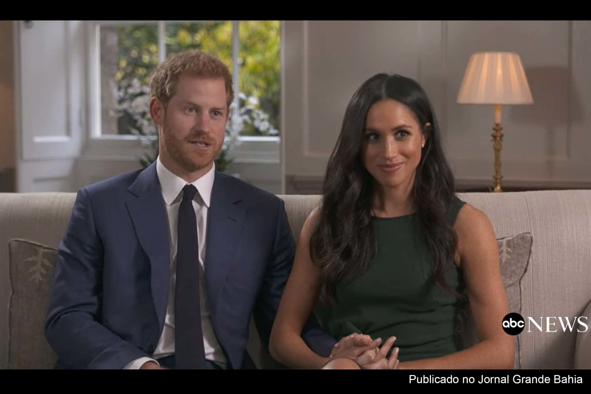 Príncipe Harry e Meghan Markle.