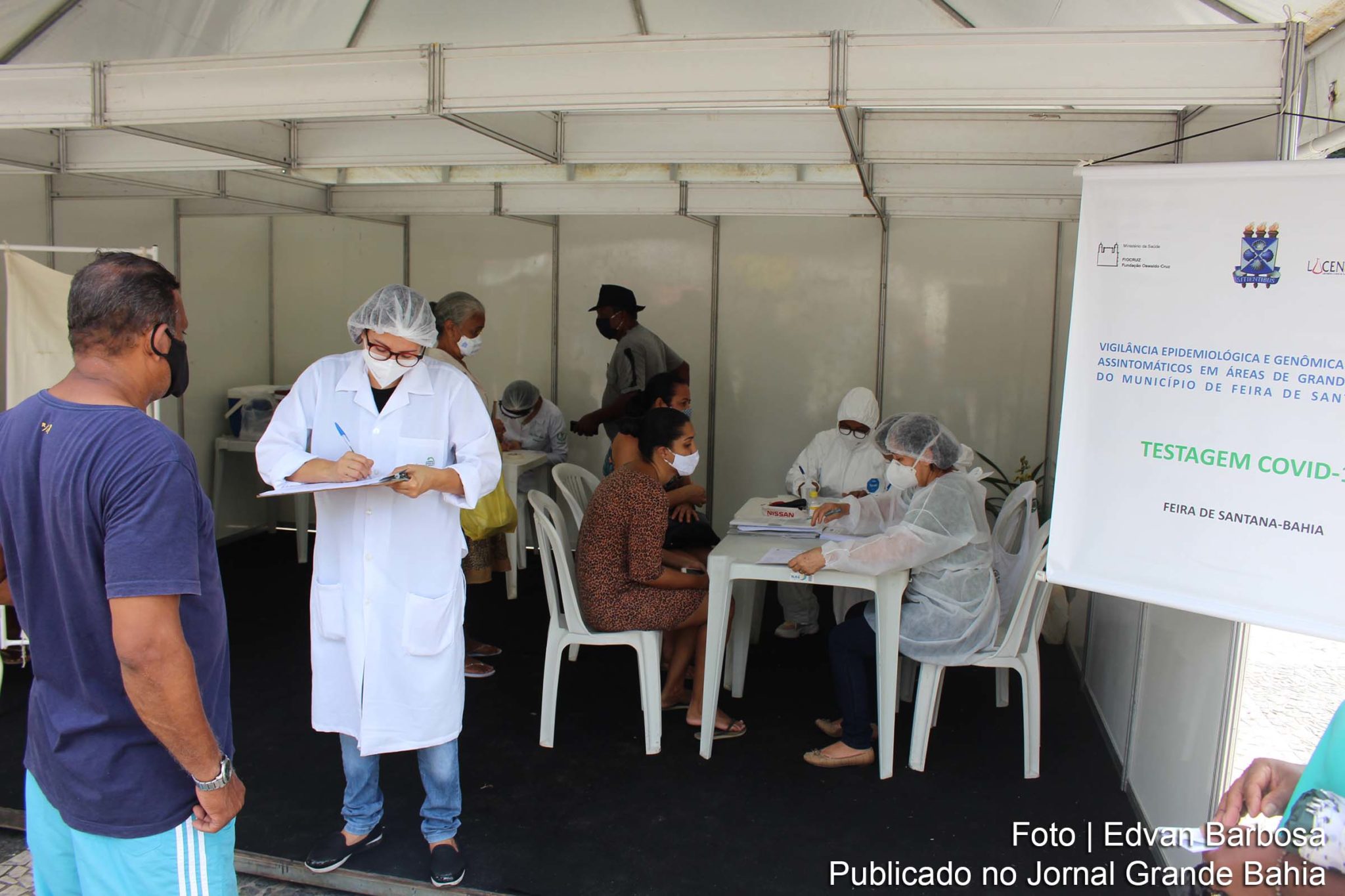 Laboratório Central de Saúde Pública da Bahia (LACEN/BA), realizou durante as últimas cinco semanas pesquisa para diagnóstico do Sars-CoV-2, o novo coronavírus, em pessoas assintomáticas.