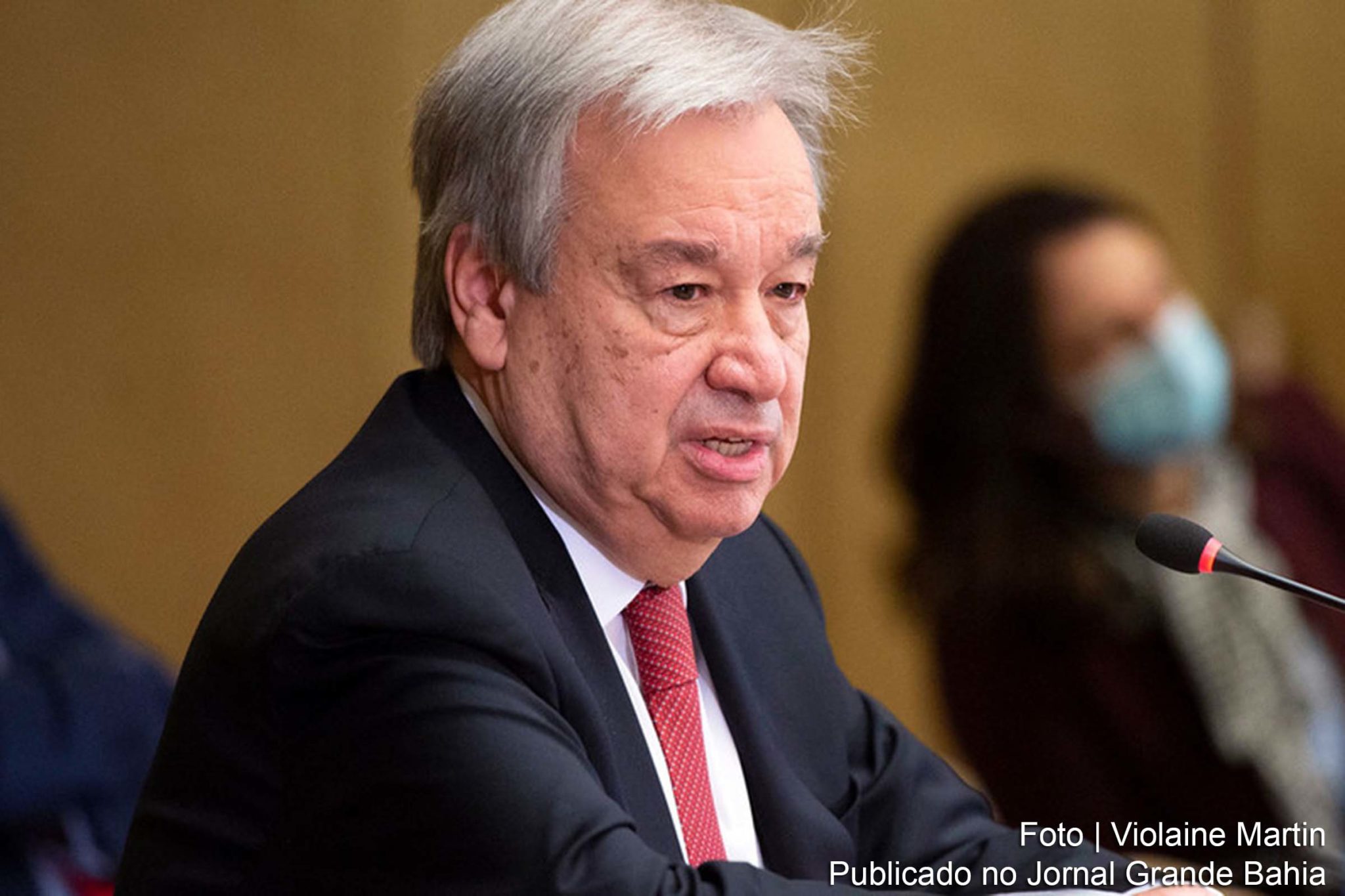 António Guterres, classificou de “grande honra” a decisão anunciada pelo Conselho de Segurança de recomendá-lo a um segundo mandato como secretário-geral da organização.