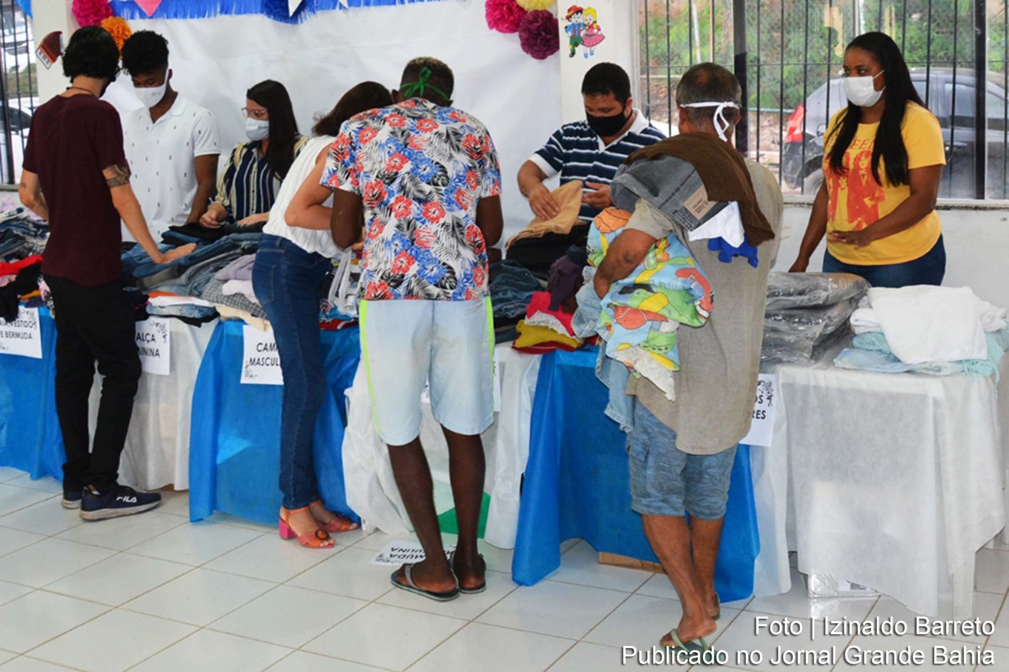 Centro Pop iniciou a distribuição de roupas e agasalhos, além de kits de higiene e limpeza, para pessoas em situação de rua.