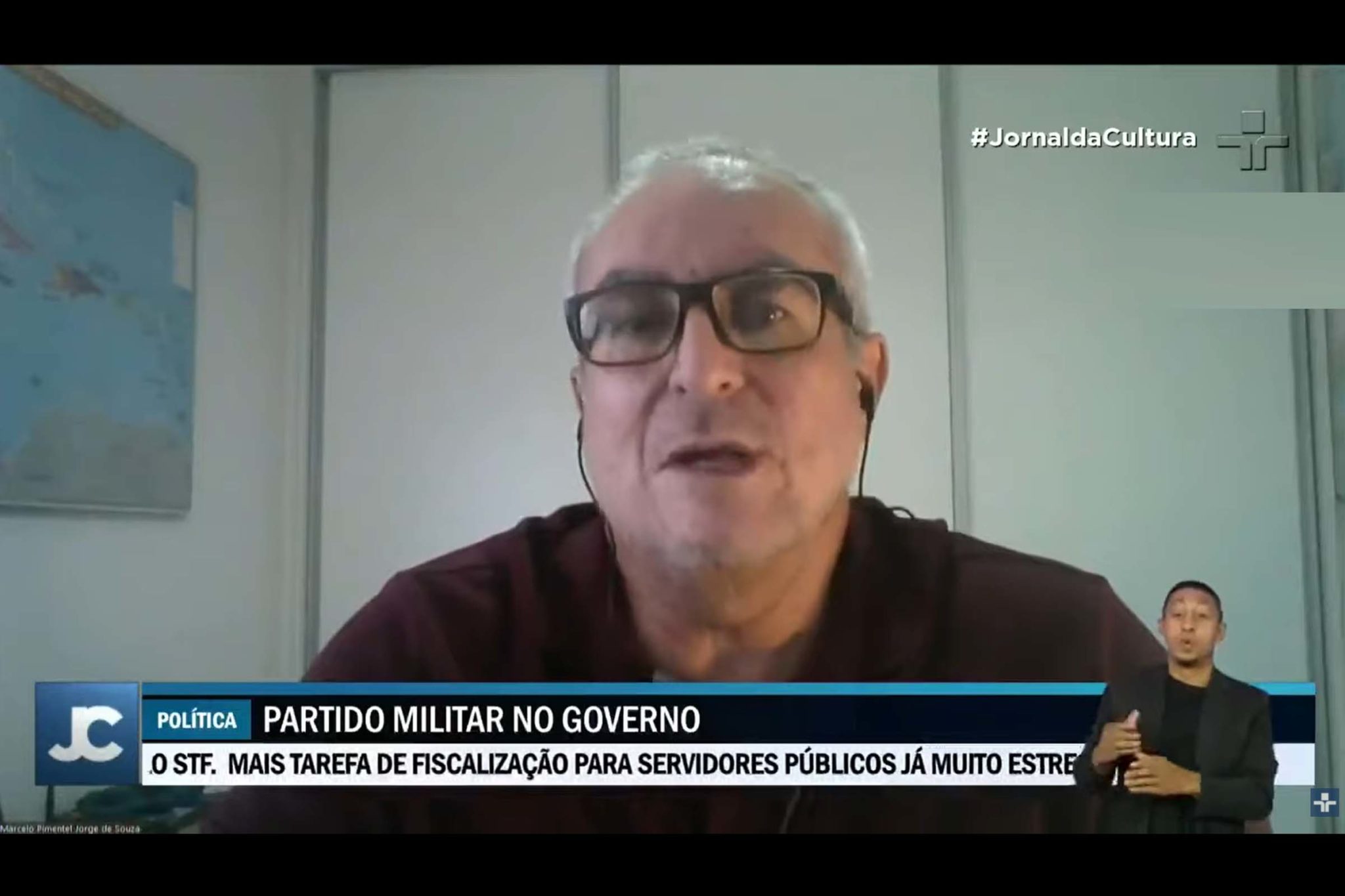 Coronel da reserva Marcelo Pimentel Jorge de Souza.