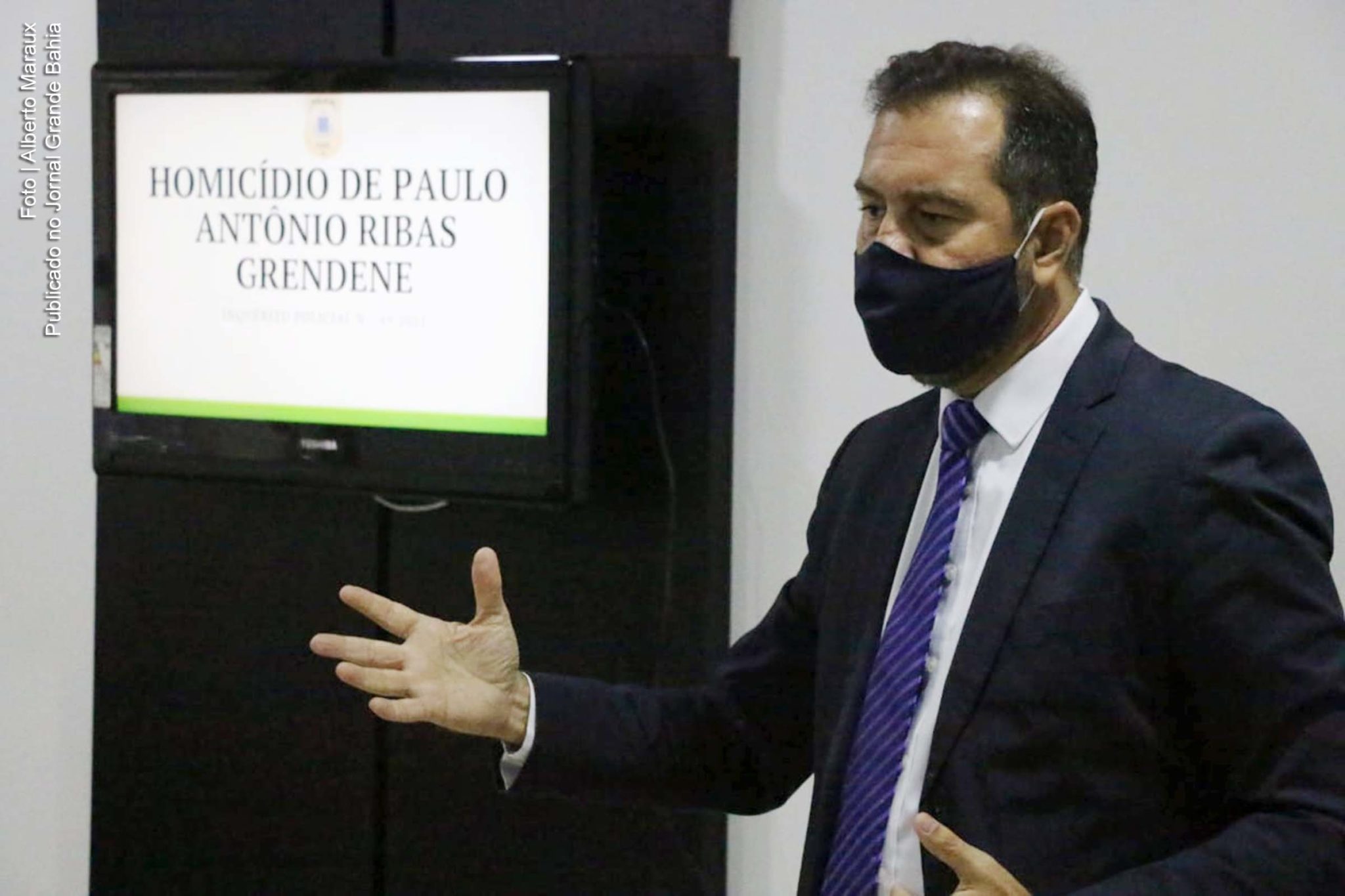 Disputa de terra é apontada como principal motivação da morte do agricultor Paulo Antônio Ribas Grendene, diz delegado Rivaldo Luz.