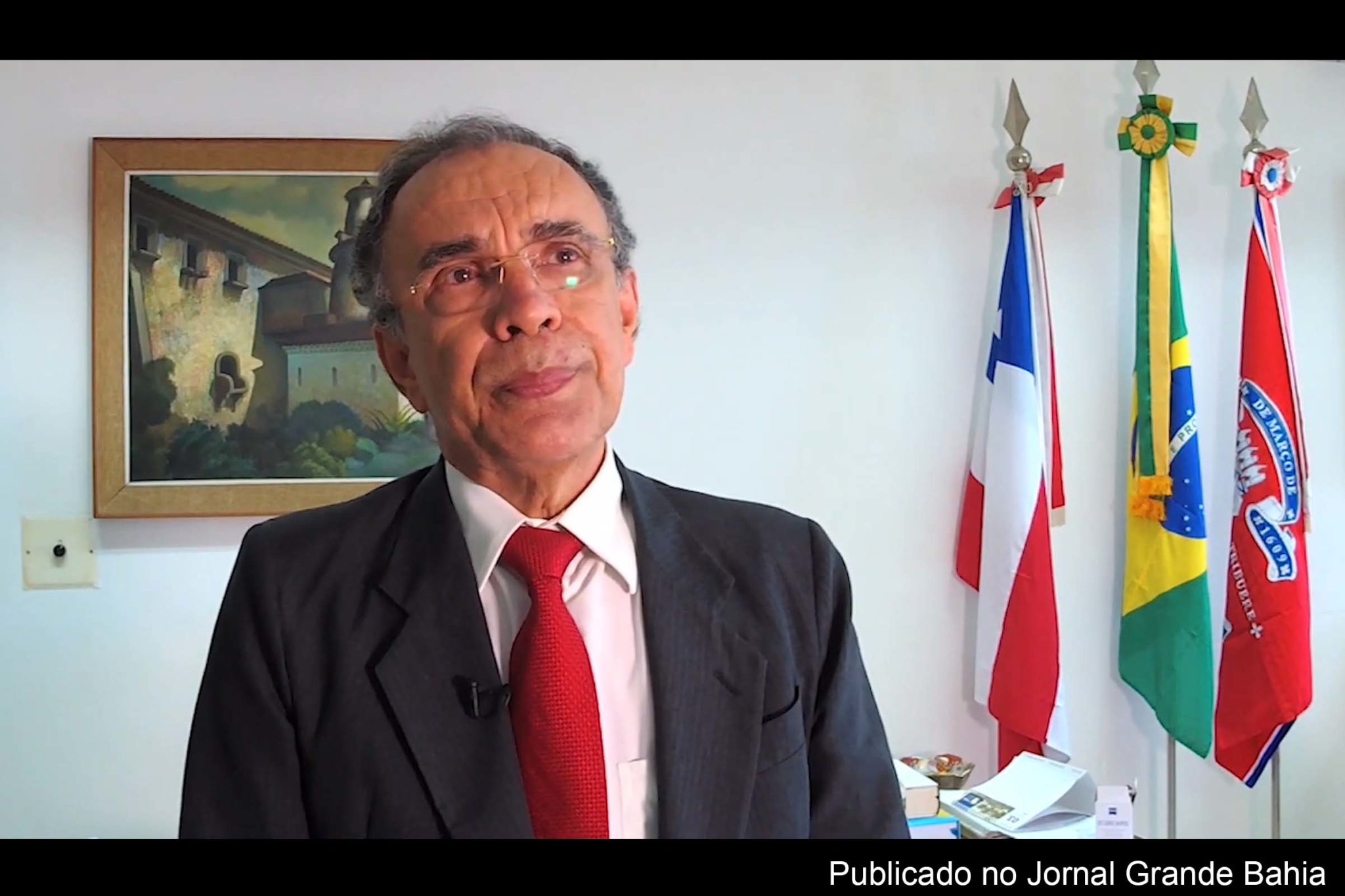 Desembargador Lourival Trindade, presidente do PJBA e TJBA.